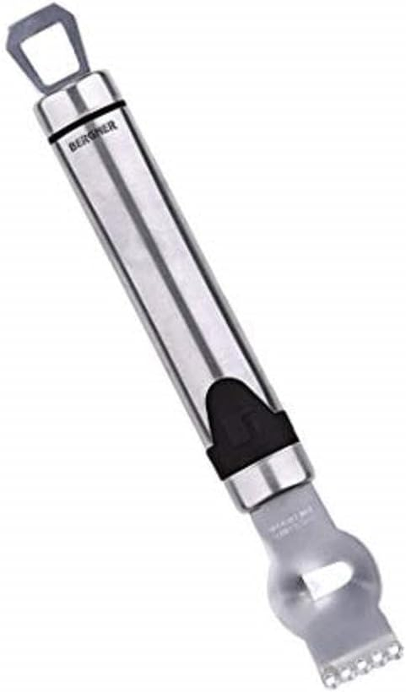 Bergner Gizmo Lemon Zester, Stainless Steel, Silver, 17 Cm image number 2