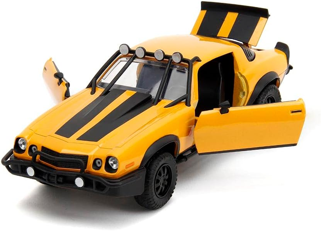 Jada Toys Transformers: Rise of the Beasts 1977 Chevrolet Camaro 1:24 Scale Vehicle Vehicle Toy image number 2