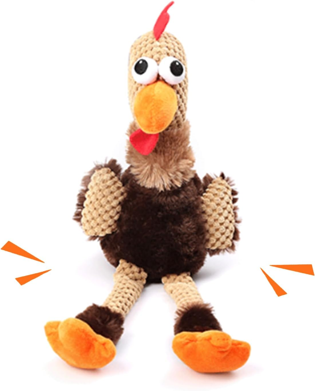 Dog Plush Toy, Squeak Toy, Turkey Dog Toys - Designed for All Dogs, Puppy Toys, Large Dogs - Keep Them Busy with Plush Dog Puzzle Toy image number 1