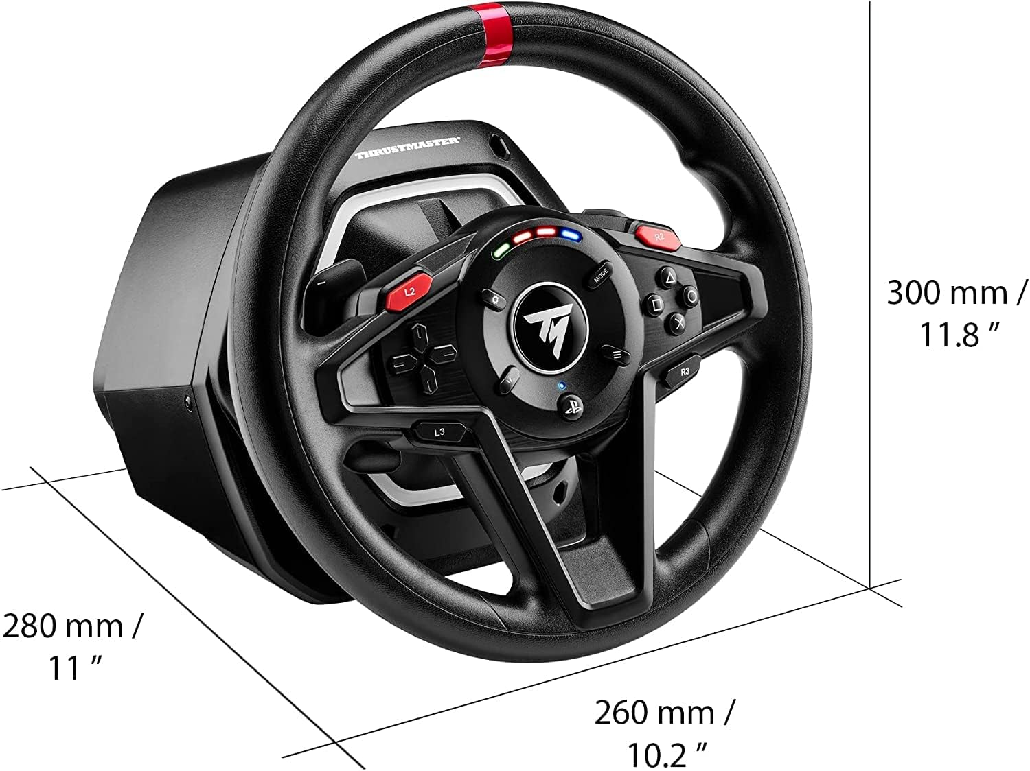 Thrustmaster T128 Force Feedback Racing Wheel and Magnetic Pedals for PS5 / PS4 / PC image number 2