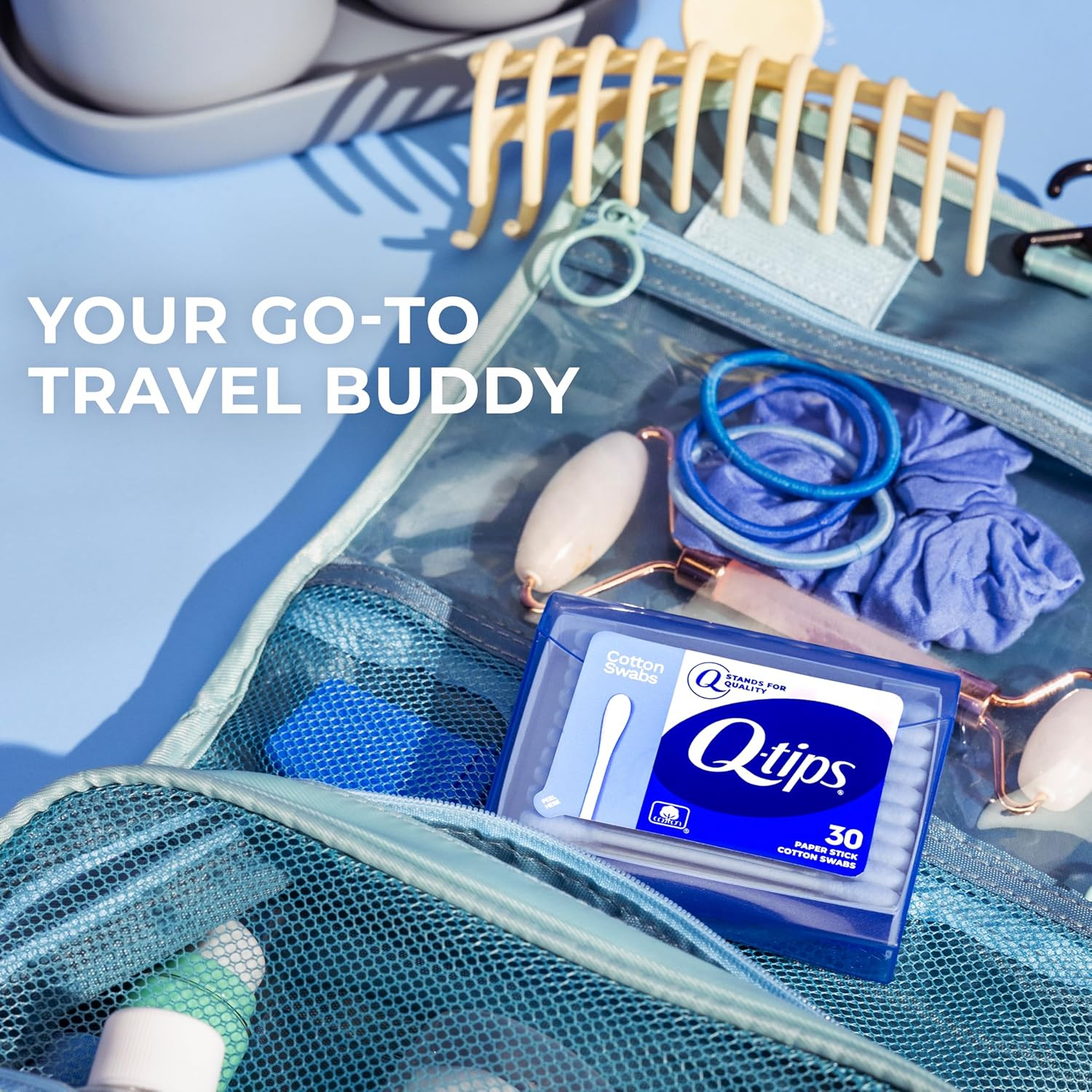 Q-Tips Swabs Travel Pack 30 Each image number 6