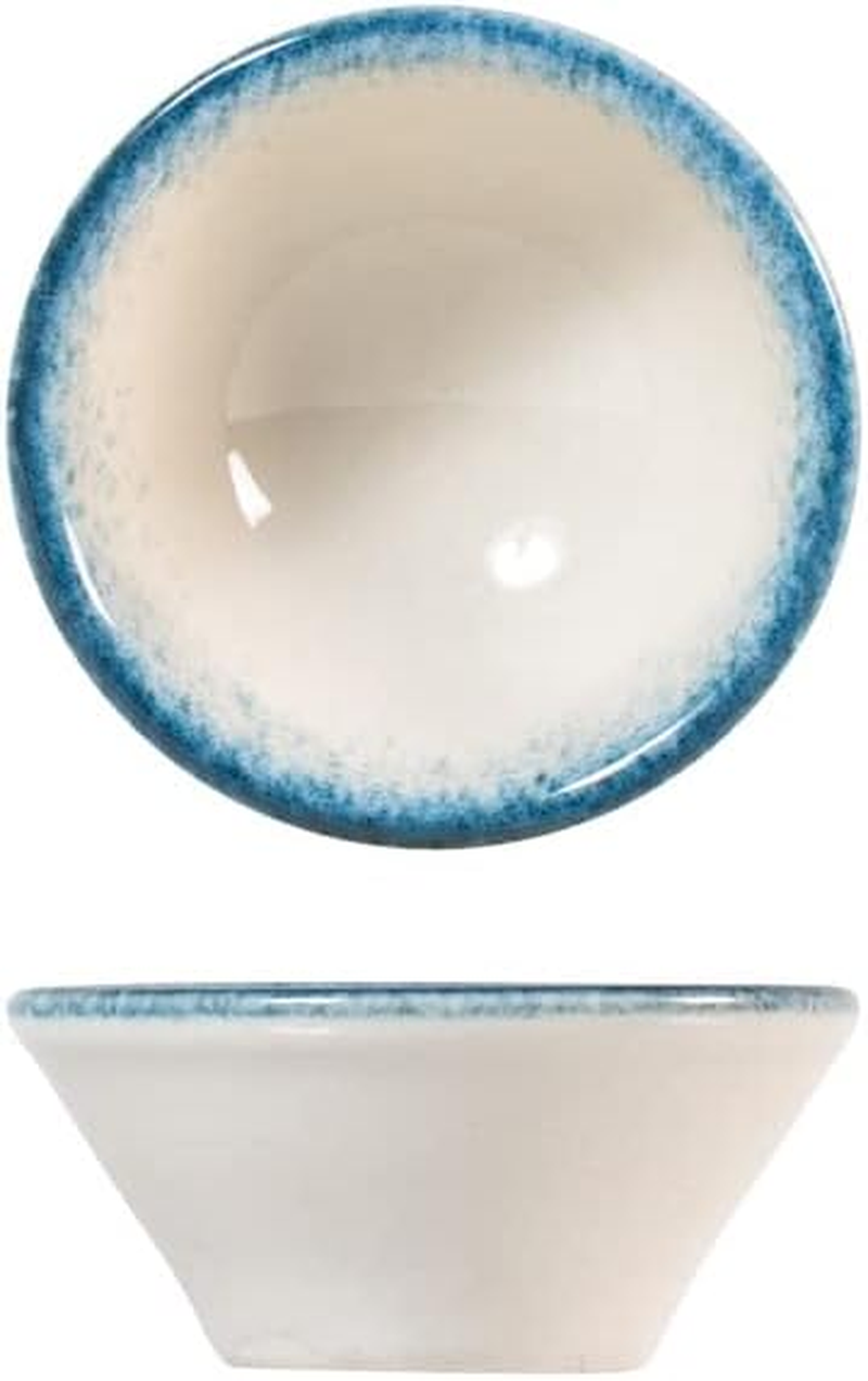 H&H Jupiter Set of 6 Porcelain Cups, 8 Cm