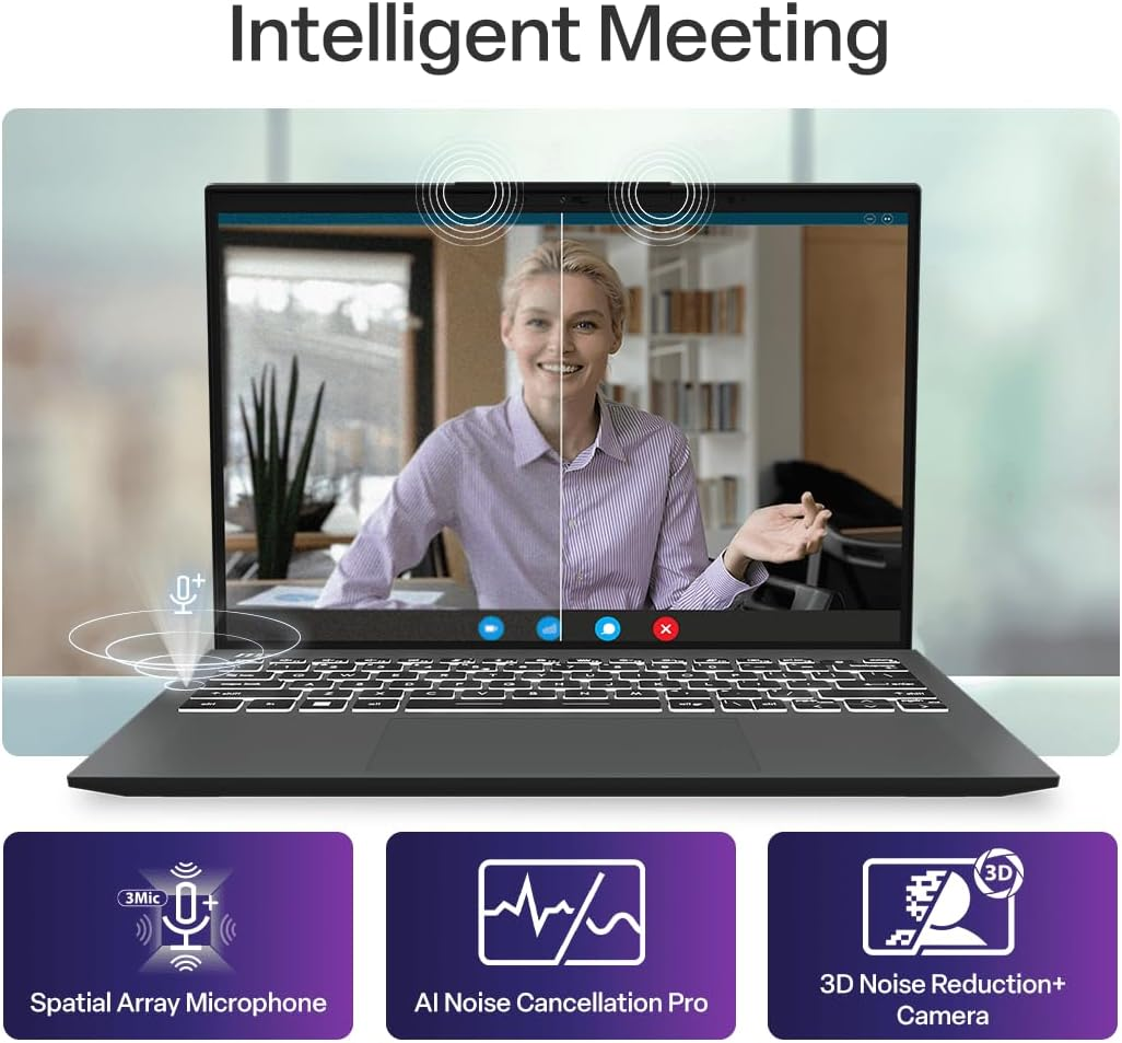 MSI Prestige 13 AI A1MG VPRO-257AU, 13.3" 2.8K OLED Business & Productivity Laptop, Intel Core Ultra 7 165H Vpro, 16GB LPDDR5, 512GB SSD, Windows 11 Pro, Stellar Gray image number 1