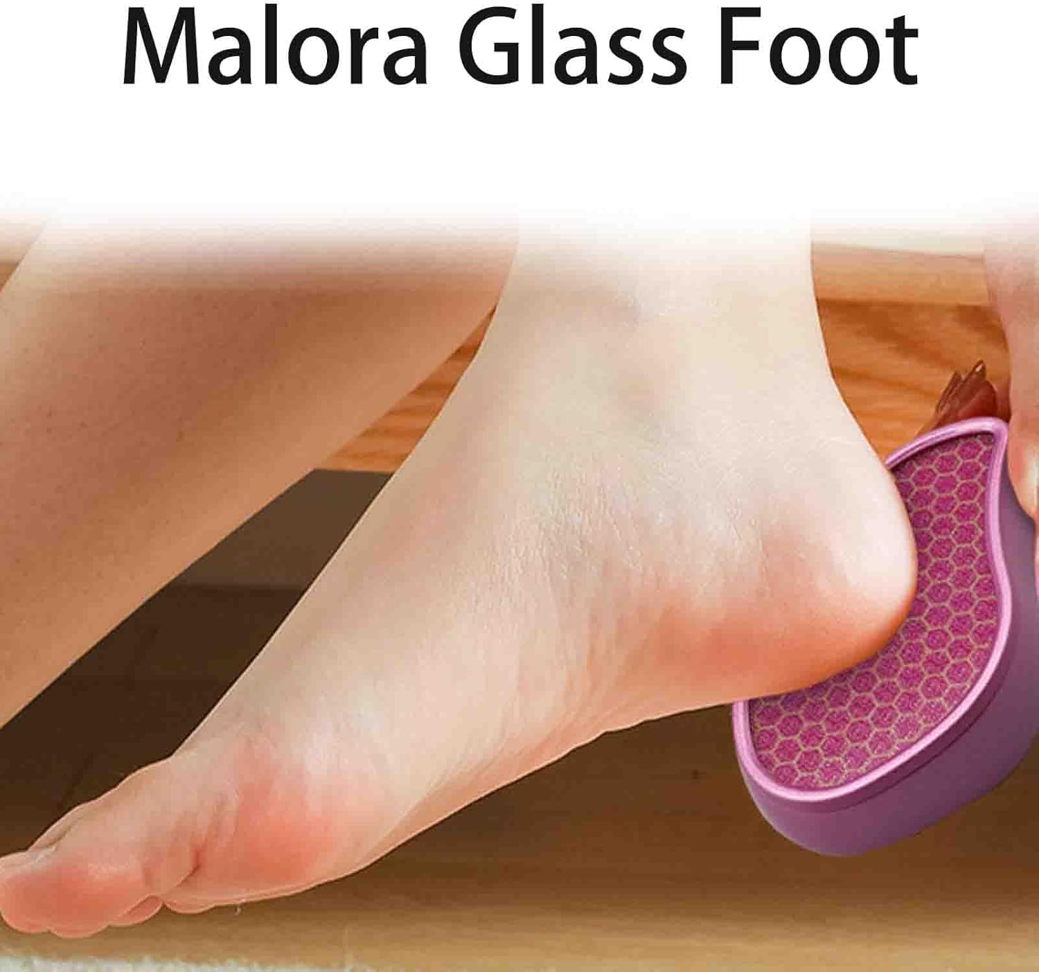 Malora Glass Foot,Malora Glass Foot Filermalora Foot Scrubber,Malora Foot Filerglass Foot Files for Feetglass Foot File Callus Removerfoot Care Pedicure Tool for Dry Feet Care (G)