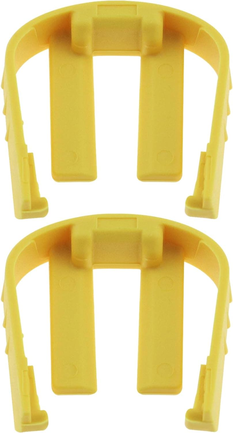 Ecsing 2Pcs Pressure Washer Quick Connect Snap Ring 50373330 Compatible with Karcher K2 K3 K4 K5 K6 K7 Replacement C Clips Yellow