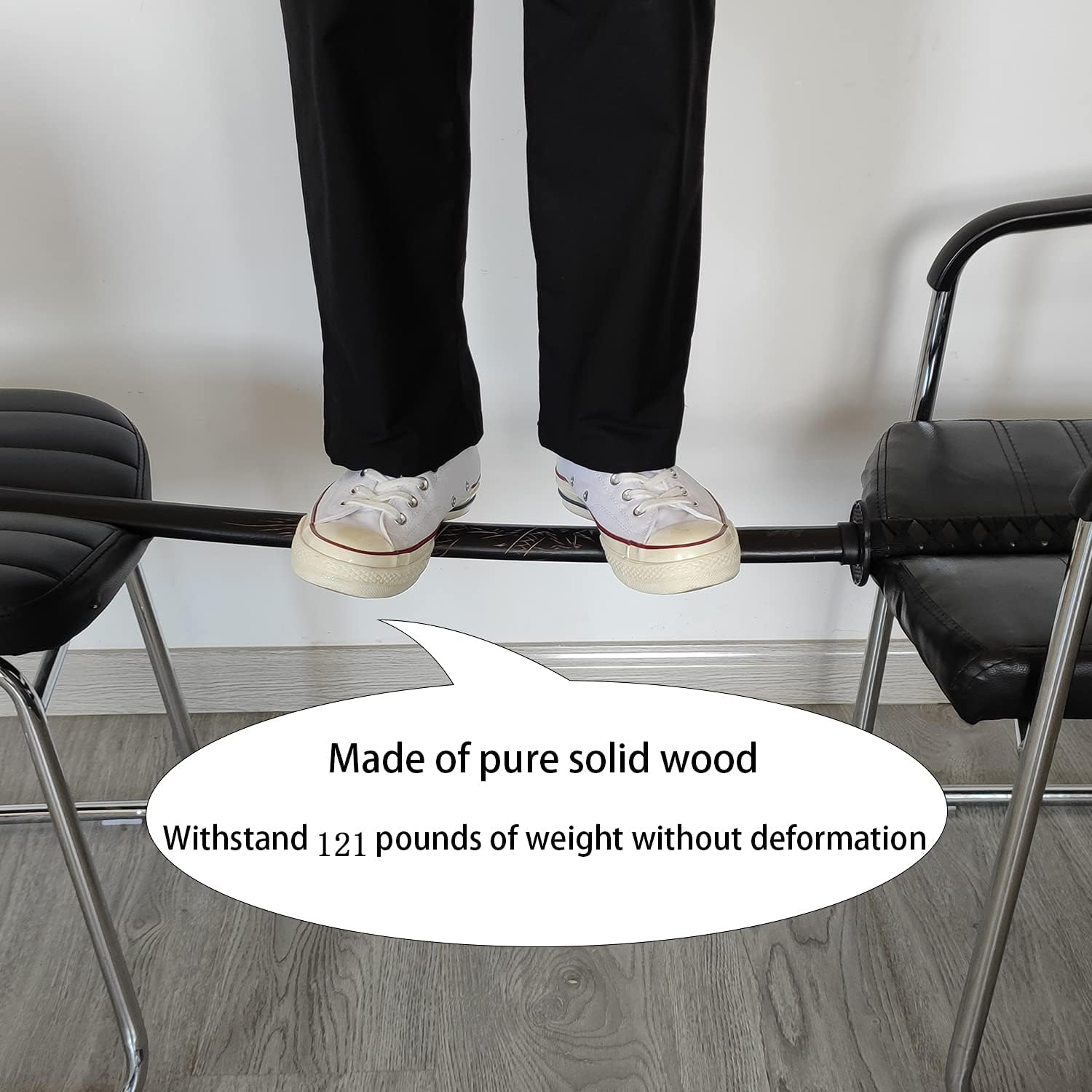 Wooden Sword Practice, Kendo Practice, Black Wood Color, 39 Inches, 45 Inches, Multiple Styles to Choose From image number 4