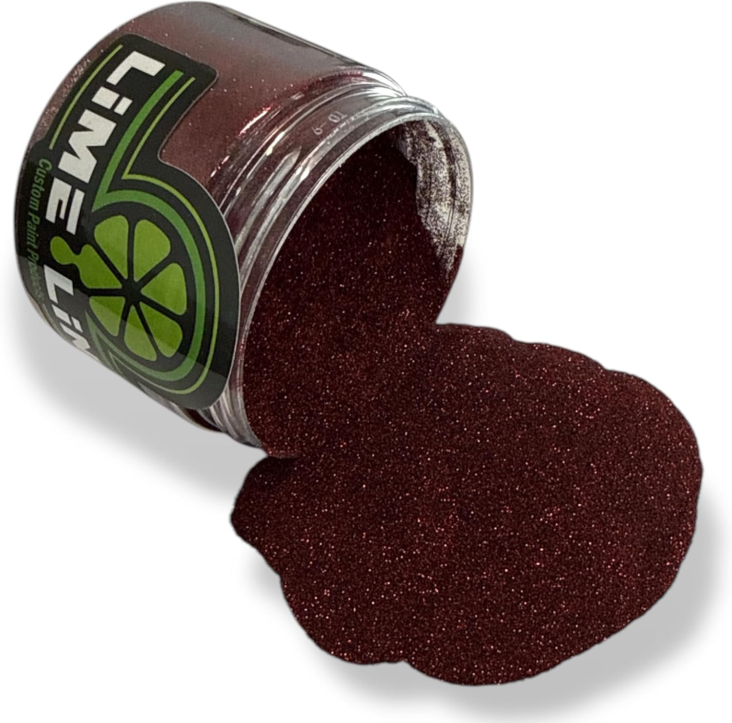 Lime Line Sprayable Metal Flake Paint Additive: Solvent Resistant Glitter for Automotive Custom Painting (Gold)