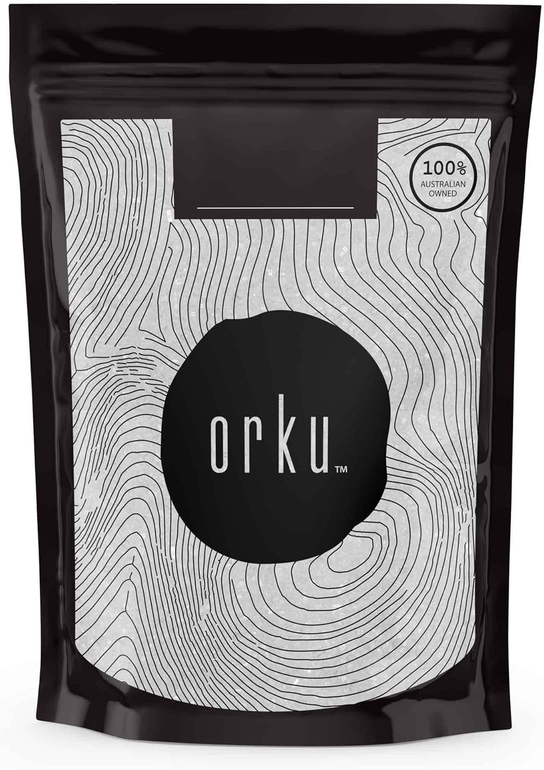 Orku 1Kg Epsom Salt - USP Grade Magnesium Sulfate Body Bath Salts image number 1