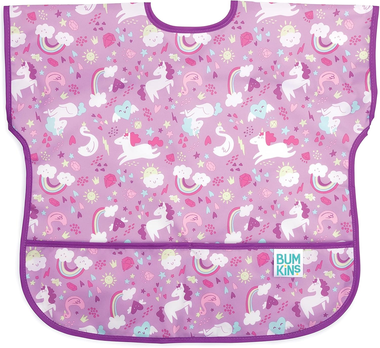 Bumkins Waterproof Junior Bib, Cacti (1-3 Years) image number 5