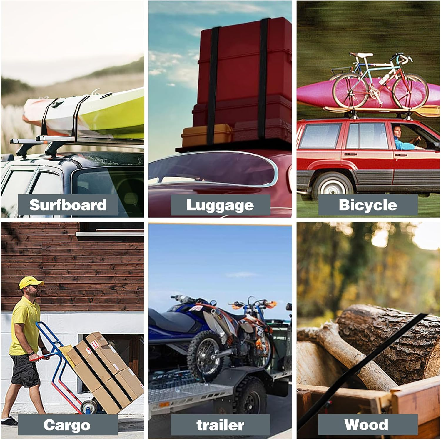 Lashing Straps Short Pack of 10 50 Cm Lashing Straps Bicycle Bicycle Carrier Lashing Straps Fastening Straps Tie down Straps with Clamping Lock for Car Small Bicycle Motorcycle Luggage Packages