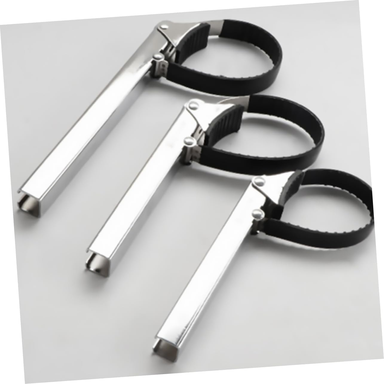 Beatifufu Adjustable Oil Filter Wrench Strap Tool for Oil Filter Removal Suitable for Automotive Repair Clamp Range Anti- Design image number 2