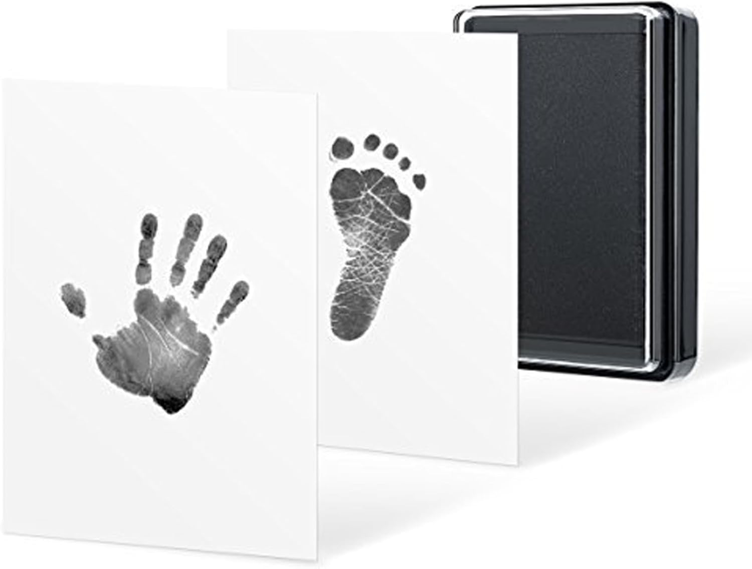 Baby Footprint Kit & Handprint Kit with 1 Clean-Touch Ink Pad and 2 Imprint Cards for Pet Dog Paw Print New Parents Dog Paw Print image number 4