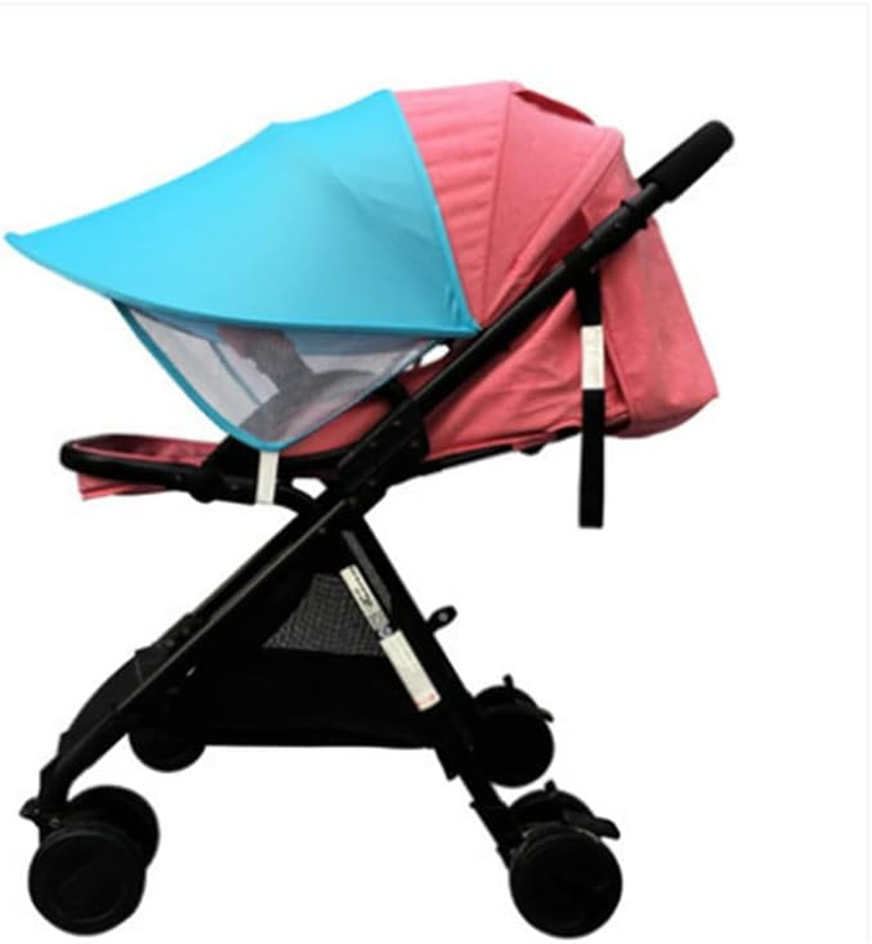 Baby Pram Stroller Sun Shade Cover Pushchair Canopy Cover Sun Shade Baby Stroller Awning Universal Buggy Sun Cover Stroller Car Seat Sun Shade Hood Adjustable Stroller UV Protection Cover image number 3