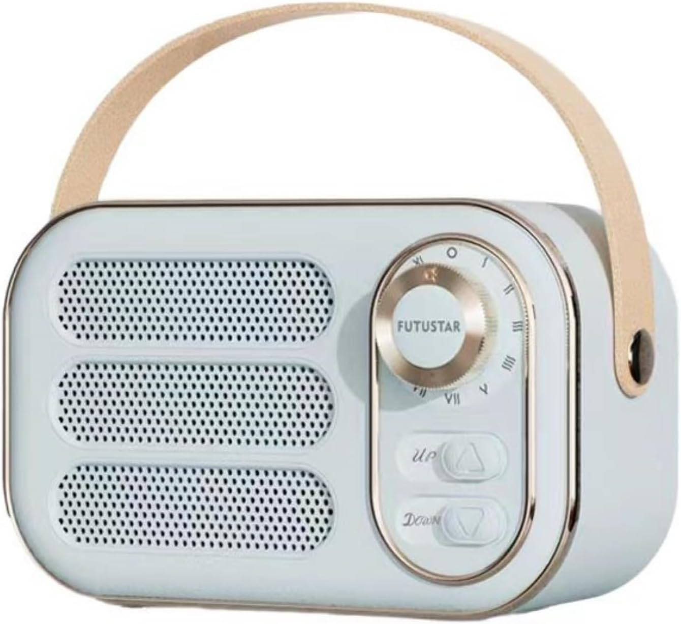 NEVKA Bluetooth Speaker, Portable Mini Speaker with Hifi Sound Quality, Retro Style Wireless Bluetooth Speaker,Speaker for Indoor,Outdoor, Car,Cafe,Travel (Green)