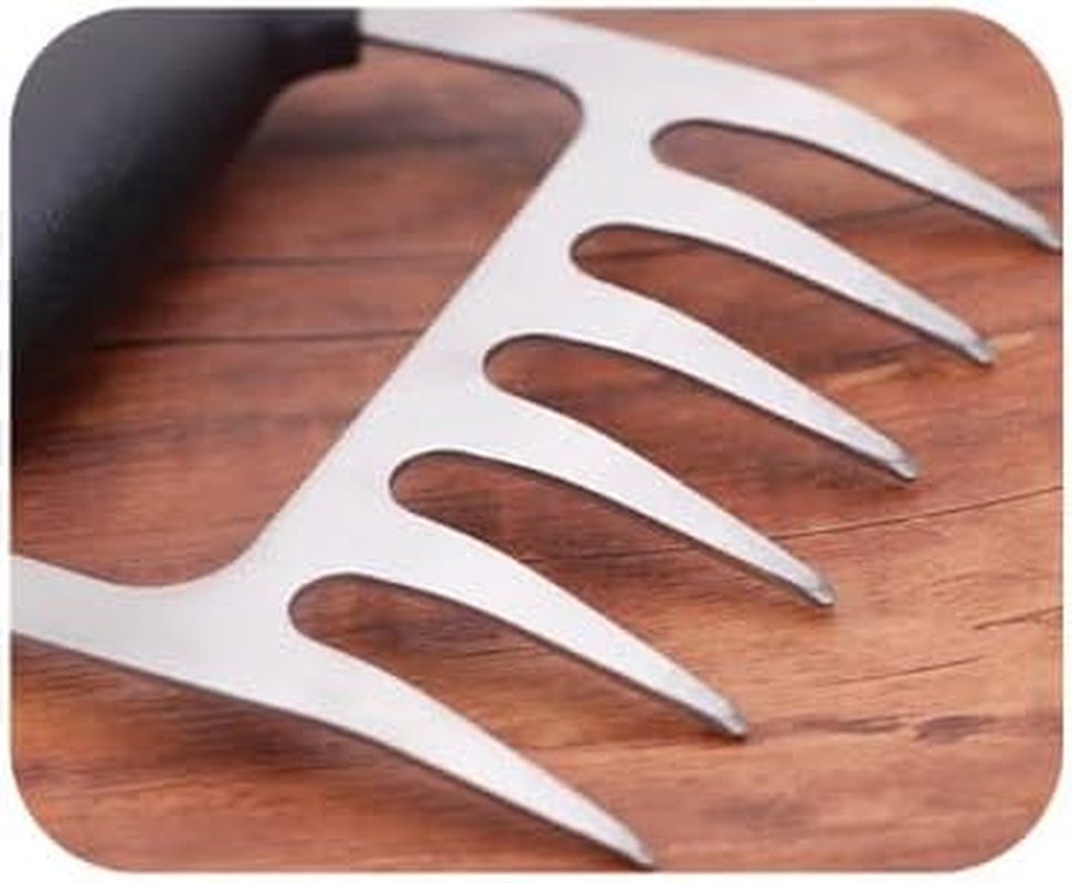 Grills Soft Touch Meat Claws, Stainless (Silver-1 PC)