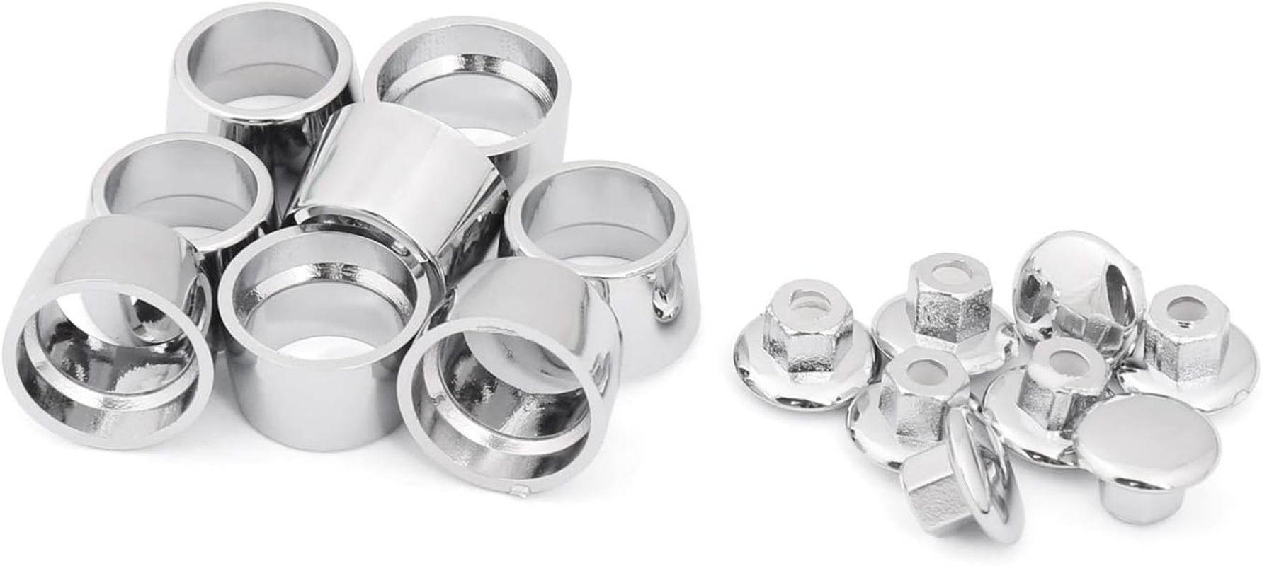 Artudatech Chrome Tappet/Lifter Block Accent Cover for Har-Ley Twin Cam 1999 2000 2001 2002 2003 2004 2005 2006 2007 2008 2009 2010-2016 Road King Engine Models Harley-Davidson Horn Cover image number 1