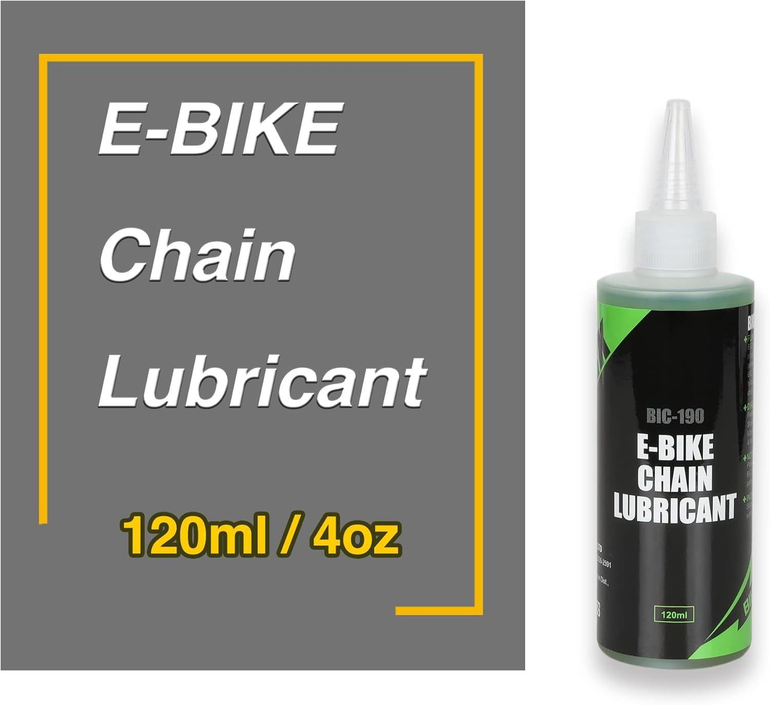 Cyclingdeal E-Bike Chain Lubricant Electric Bicycle Maintenance Greaser Oil - 120Ml image number 3