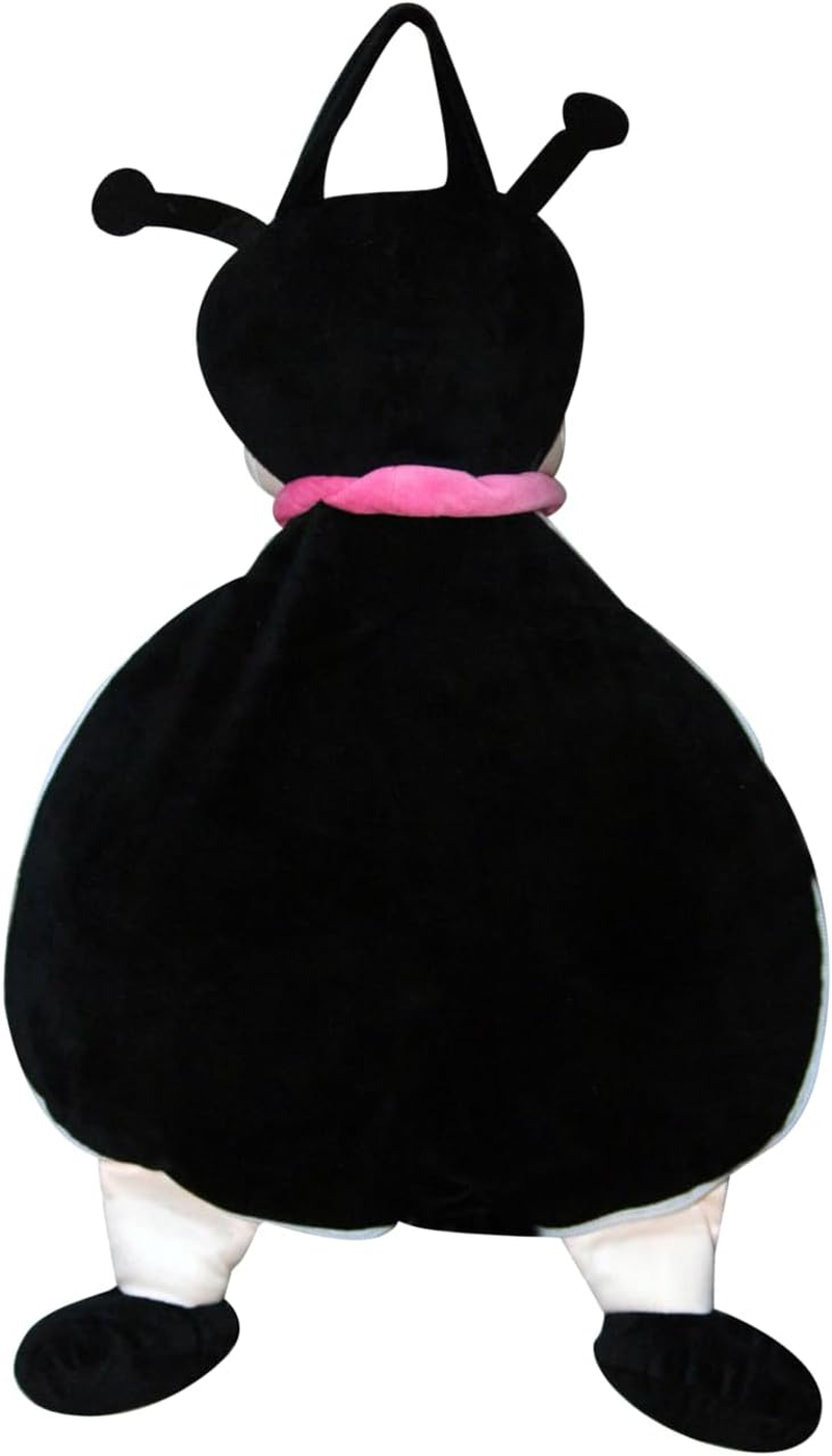 Garden of Arts Houses Soft Buddies Bumble Bee Portable Foldable Soft Blanket Folds into Cushion with Zipper Ideal for Car and Home for Kids and Baby- Set of 1 image number 3