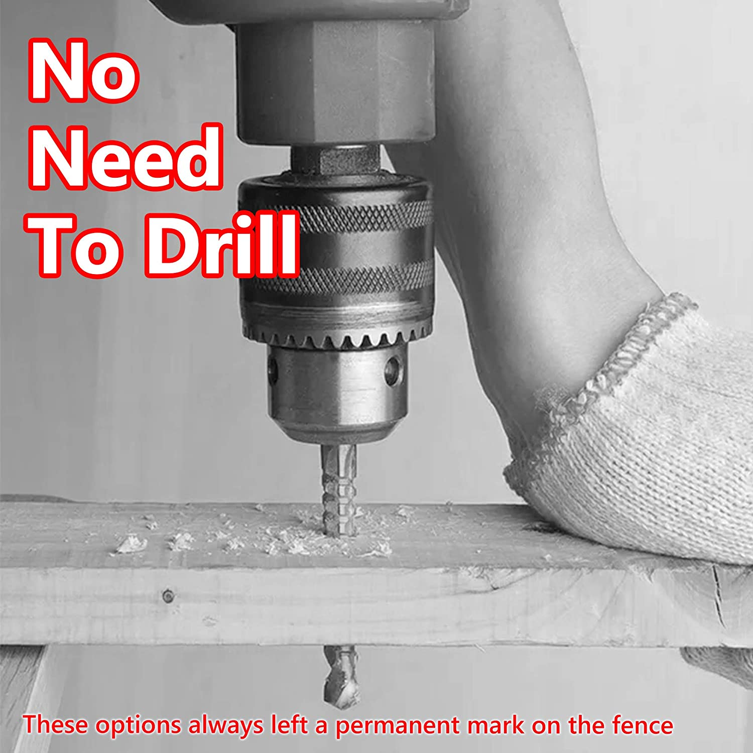 JOYSEUS 12Pcs Vinyl Fence Hooks, 2 X 6 Inches Patio Hooks, White Powder Coated Steel Fence Hooks Hangers for Hanging Plants, Lights, Pool Equipment&hellip; image number 3