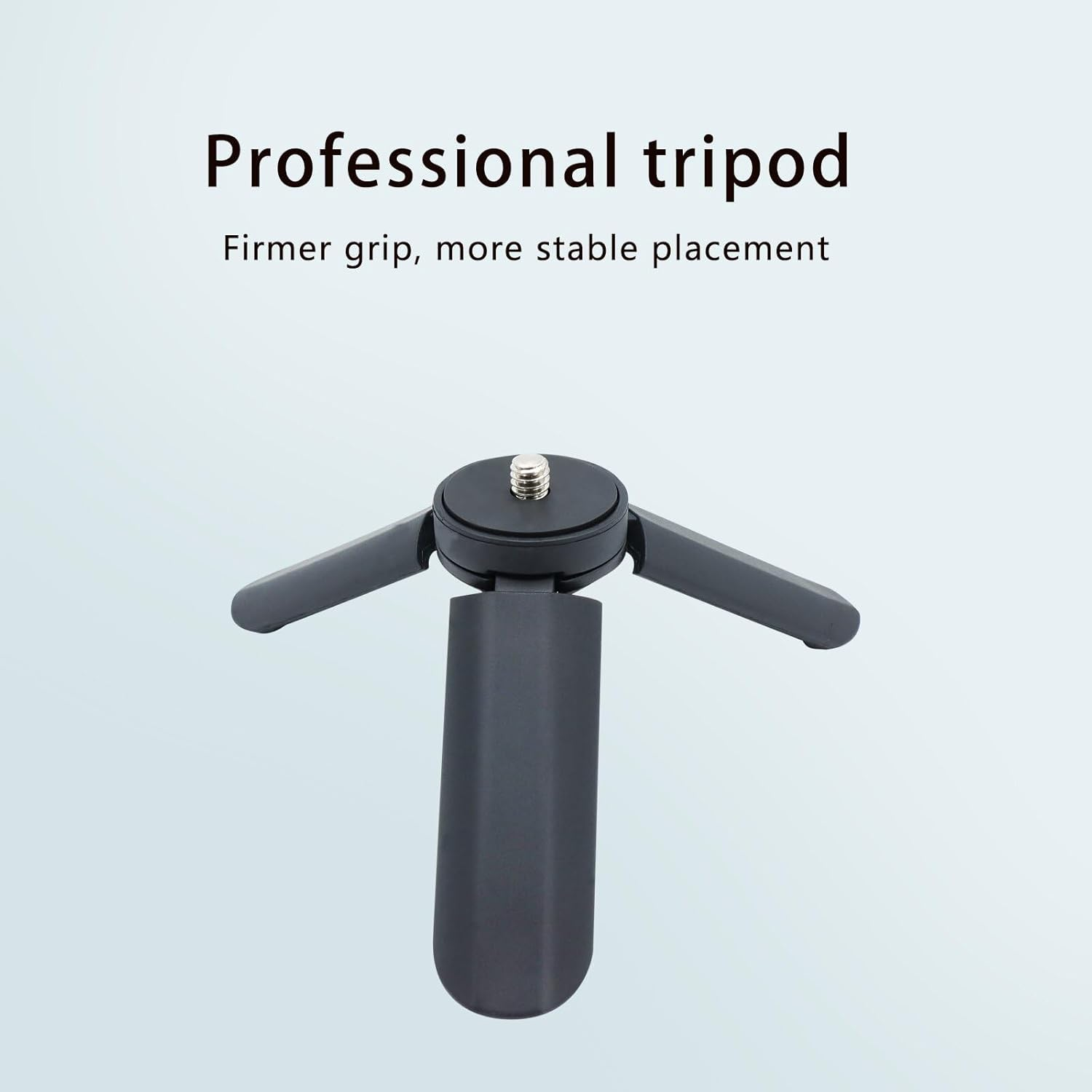 Buziba Mini Tripod Camera Tripod Desktop Tabletop Stand for DJI Osmo Pocket 3 Handheld Gimbal Camera Handle Grip Stabilizer image number 1