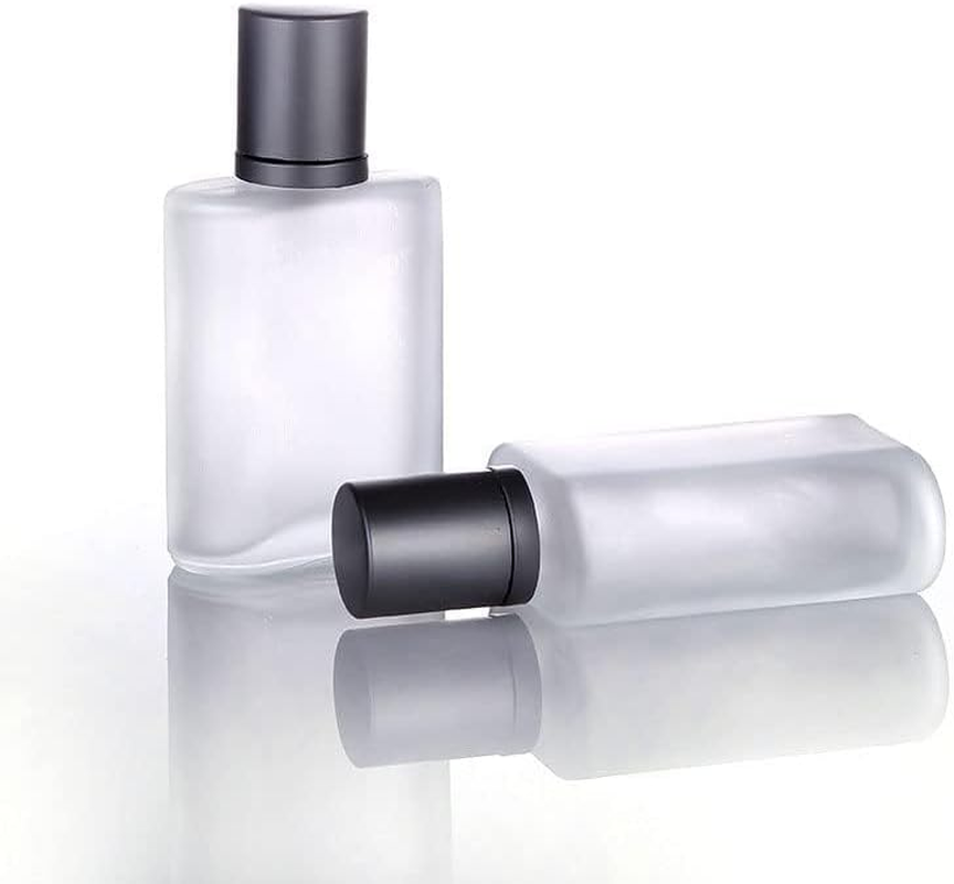 Z&eacute;nitude 50Ml Empty Glass Perfume Bottle Atomizer Refillable Smoke Glass image number 6