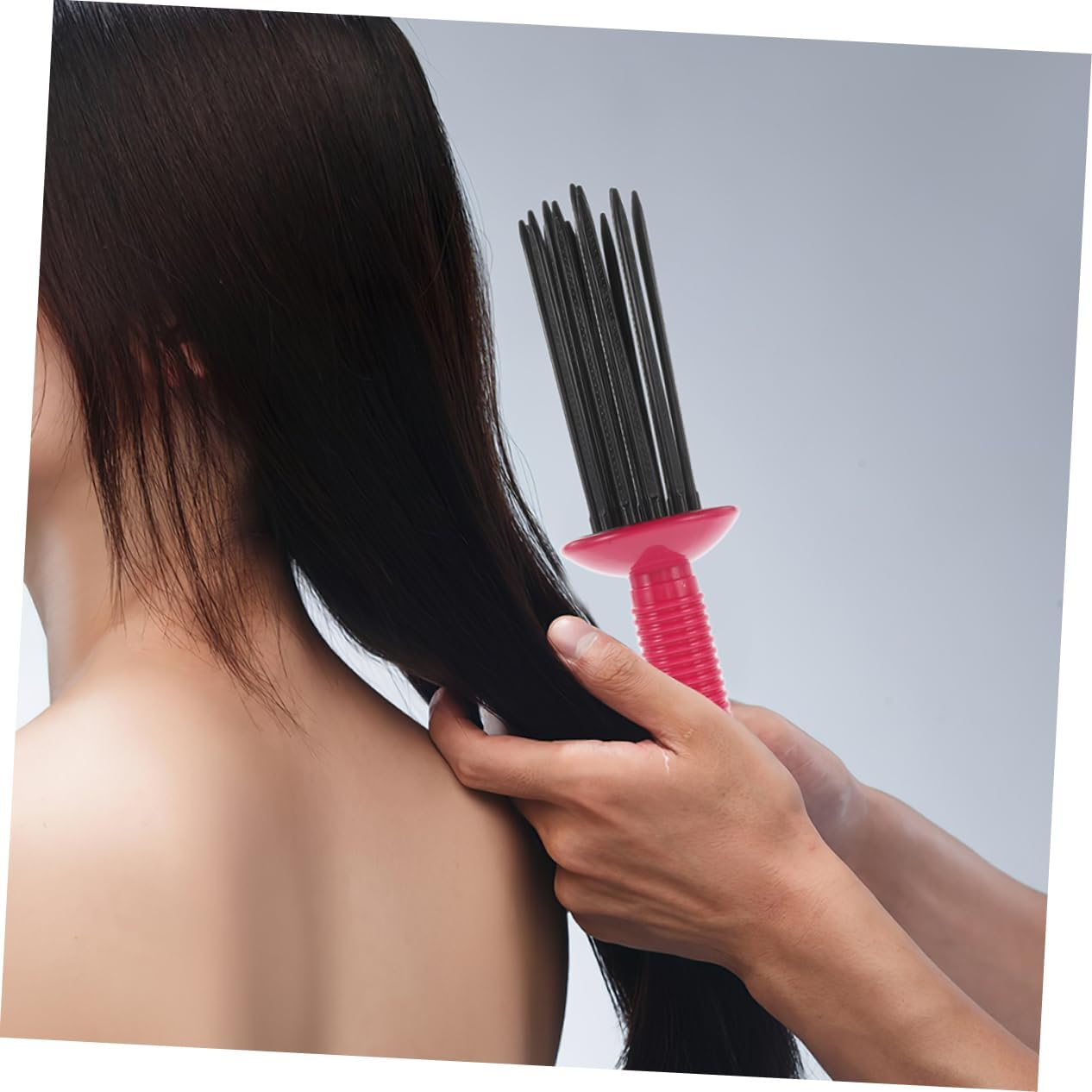 ELAYARD 2Pcs Hair Combs Curl Brush for Curly Hair Styling Comb Essential Oil Curling for Natural Fullness image number 6