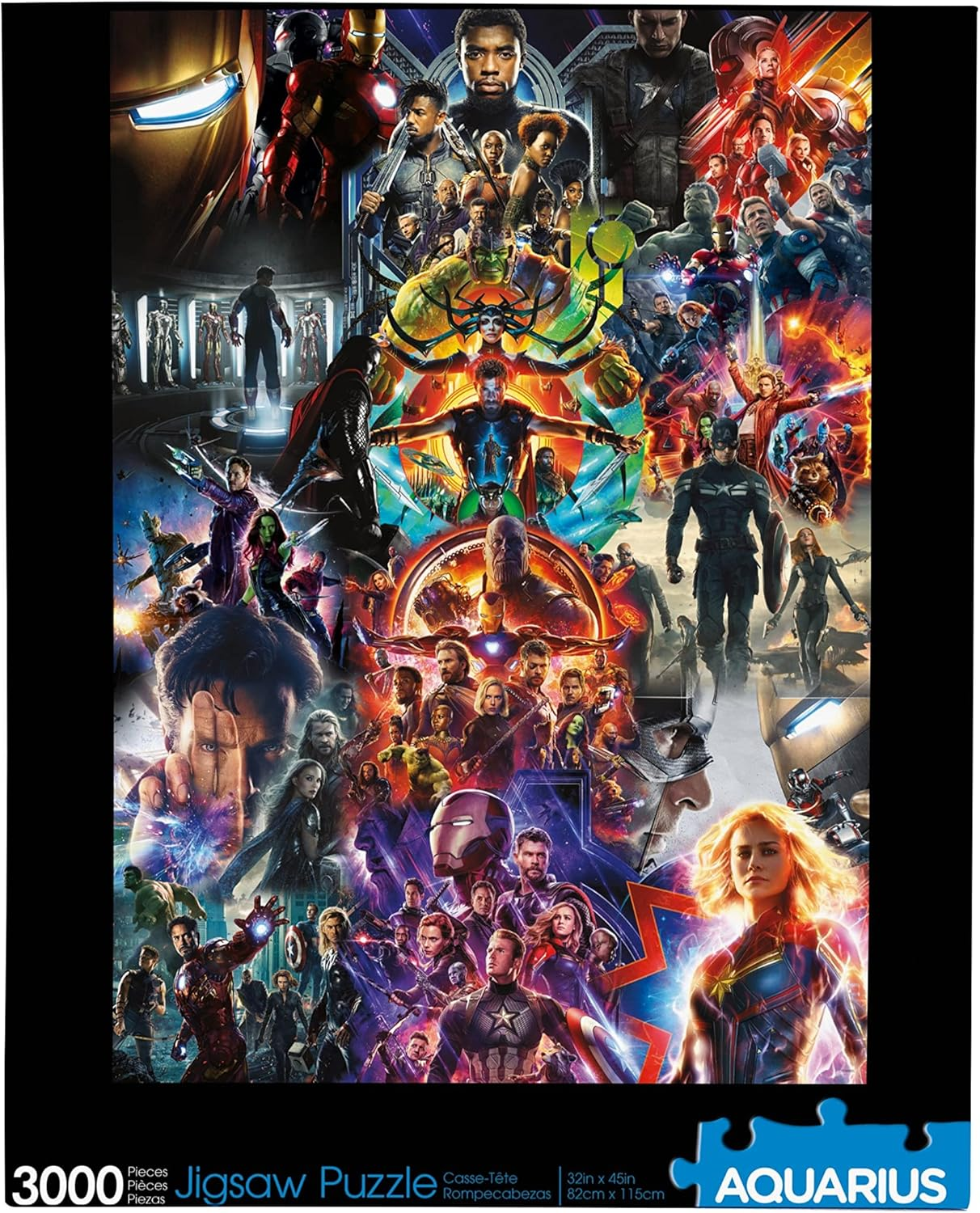 Aquarius Marvel Avengers Collage (3000 Piece Jigsaw Puzzle) - Glare Free - Precision Fit - Officially Licensed Marvel Merchandise & Collectibles - 32 X 45 Inches image number 6