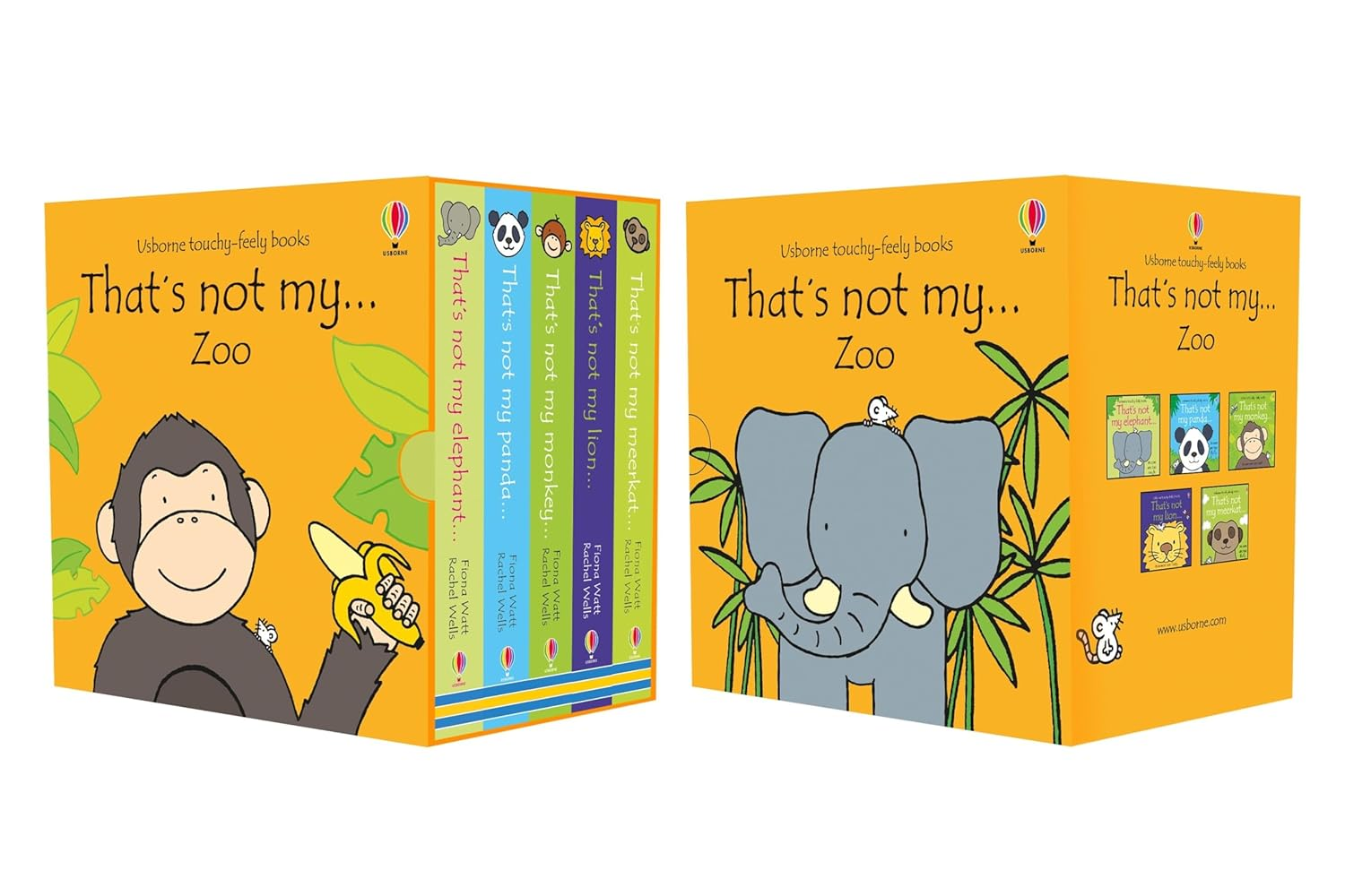 Usborne That'S Not My... Zoo, 5 Board Book Boxset