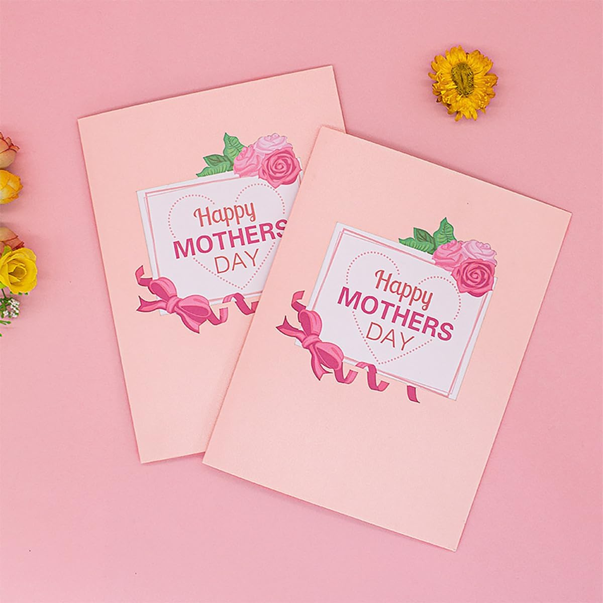 Mother'S Day Pop up Card, 3D Pop up Greeting Cards,Mother'S Day Card with Envelopes and Blank Note image number 2