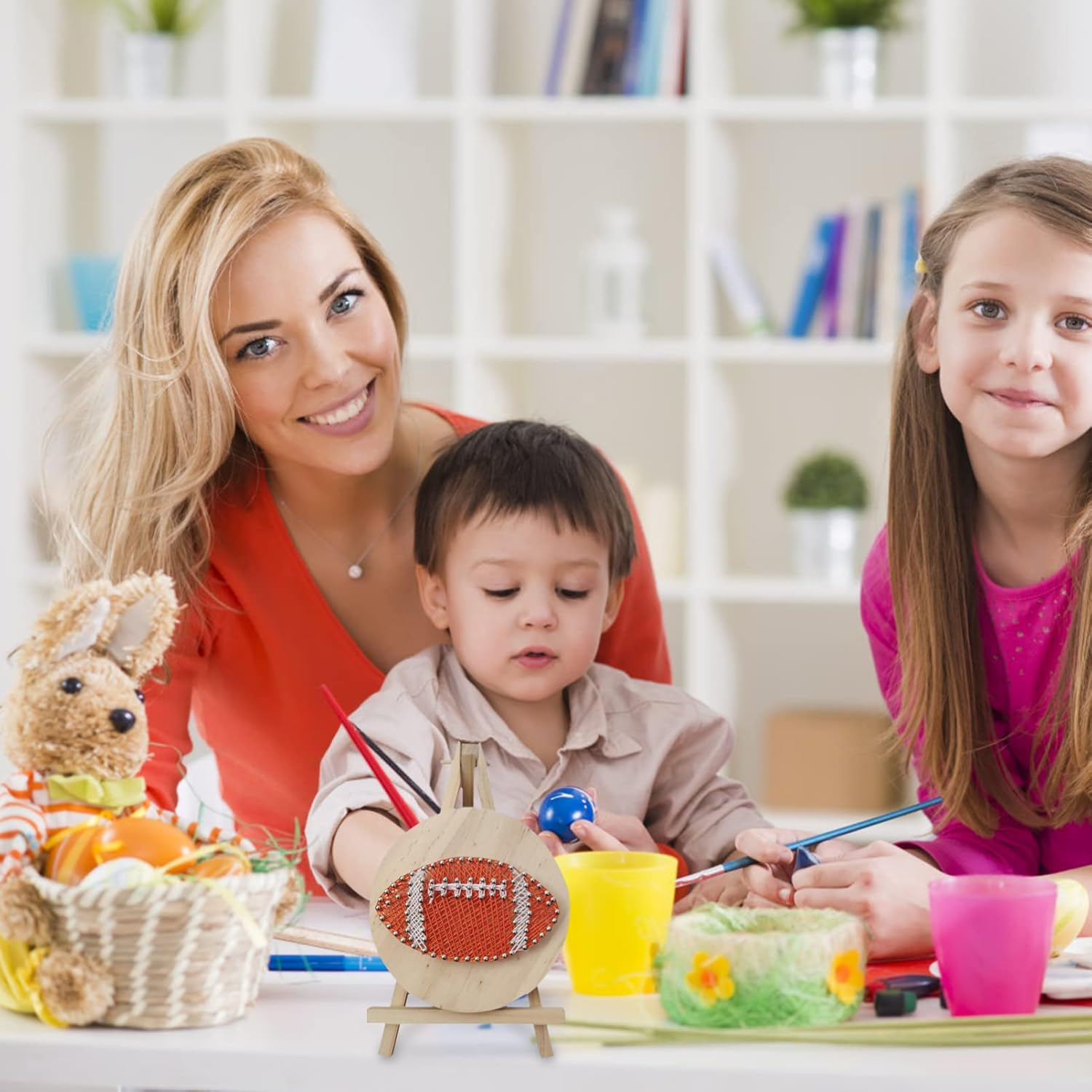 MAGICLULU Nail String Drawing Kit Craft Natural Jute Twine String Handmade Supply image number 2