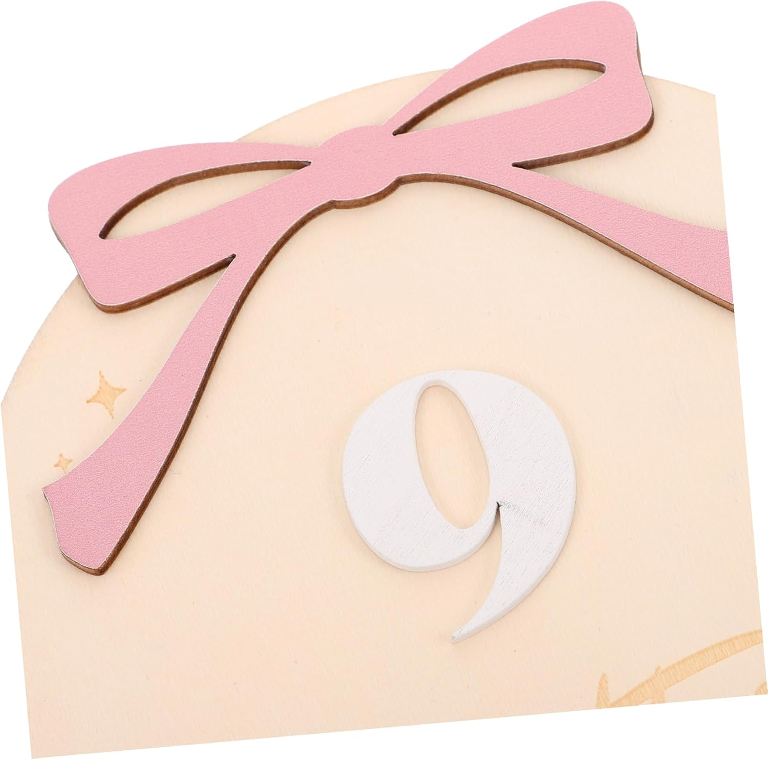 Newborn Photography Props Month Milestone Signs Natural Wood Photo Prop Kit for Growth Announcement image number 6