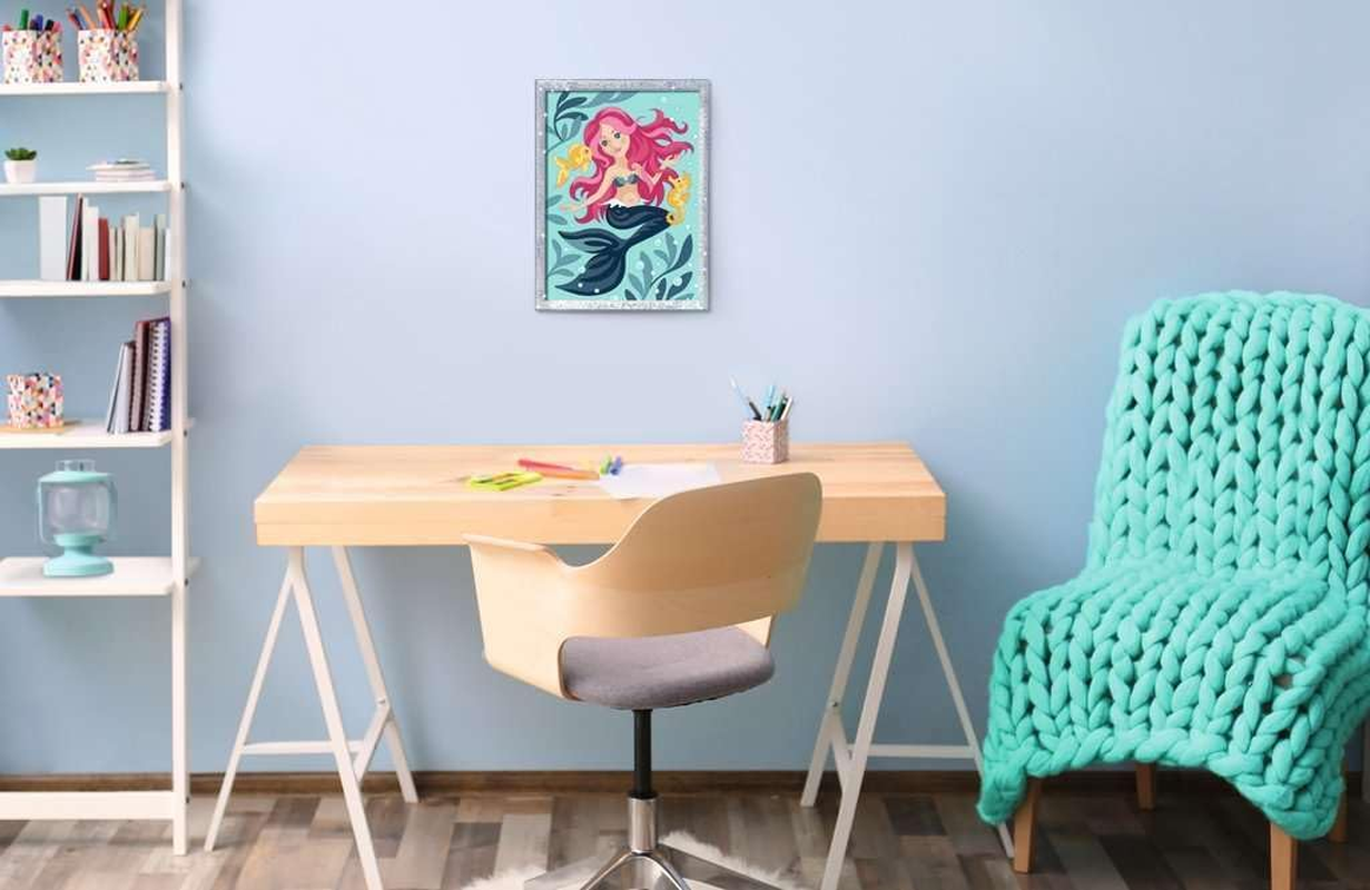 Ravensburger Malen Nach Zahlen 20297 - H&uuml;bsche Meerjungfrau - Kinder Ab 9 Jahren image number 2