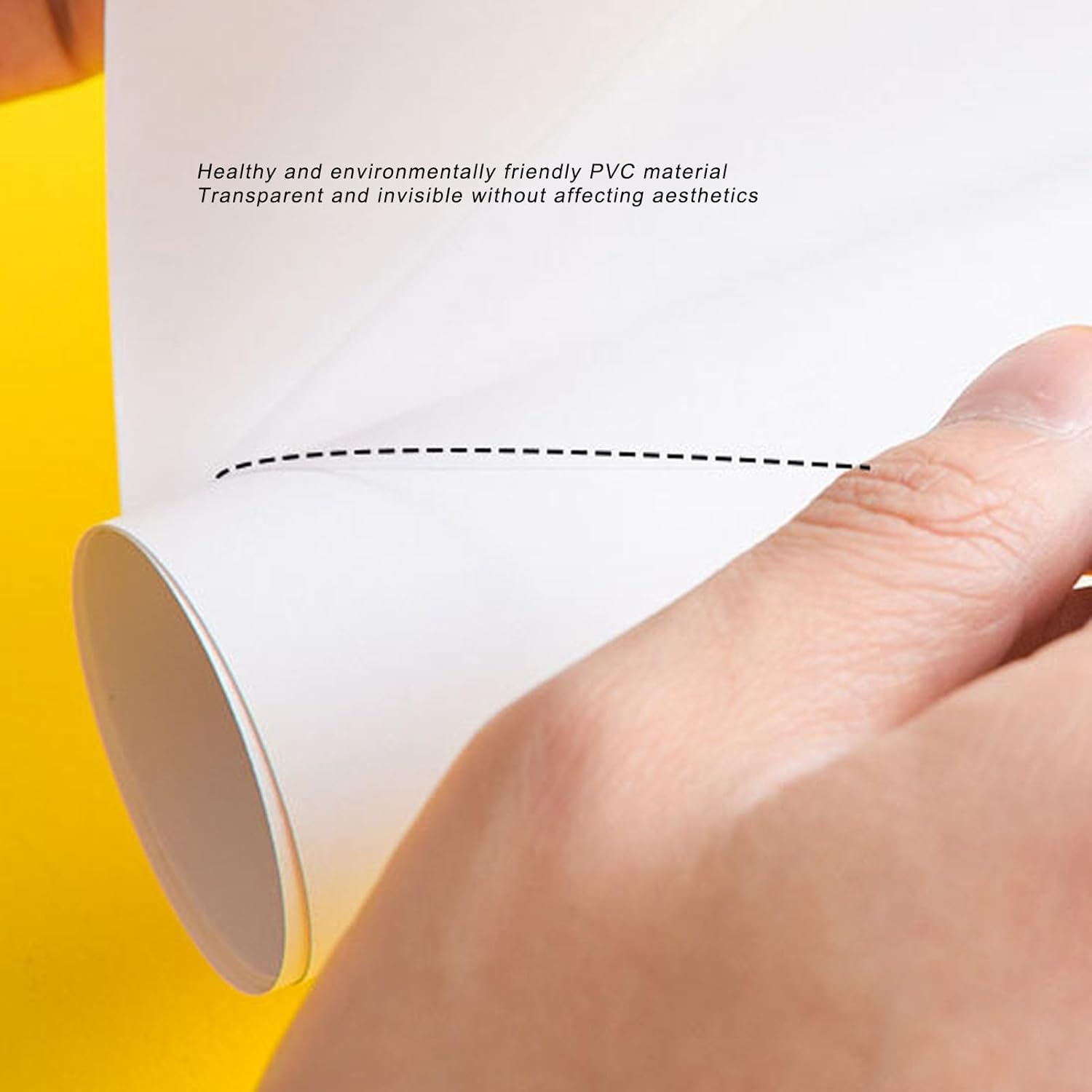 10Pcs Cat Scratch Furniture Protector, Transparent PVC Cat Scratch Furniture Protector Tape, Cats Scratching Sticky Tapes Cat Scratching Pad Pet Training Tape for Furniture Sofa Couch Corner Door(Xl) image number 5