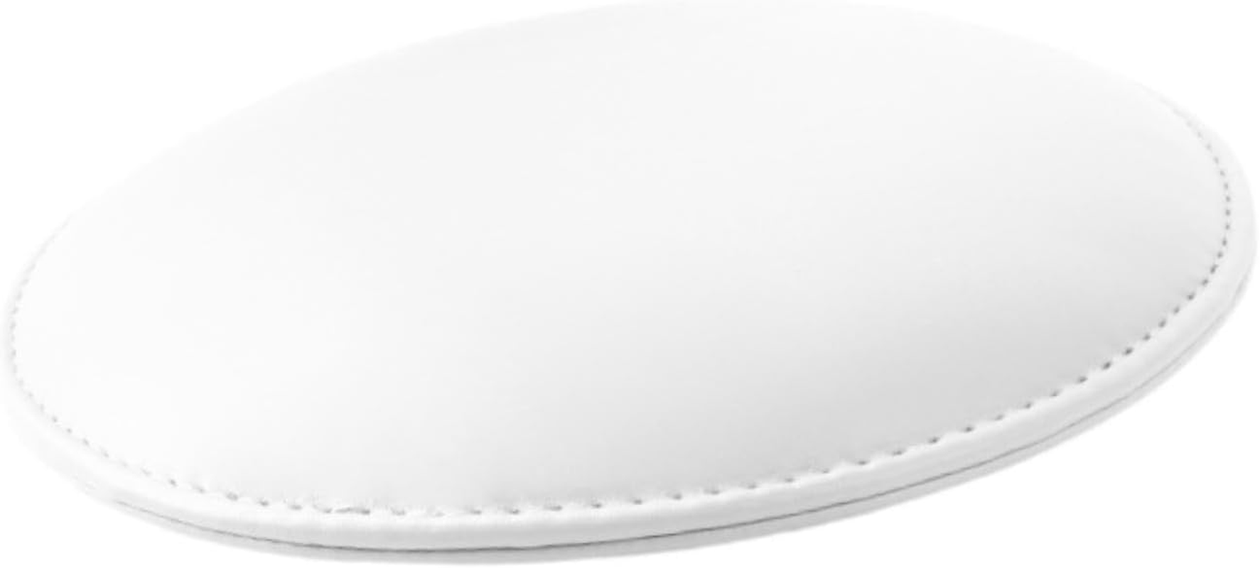 OIIBWQ Non-Slip Armrest Cushion with Nail Pad, Elbow Hand Rest Made of PU for Elbow DIY at Home, White