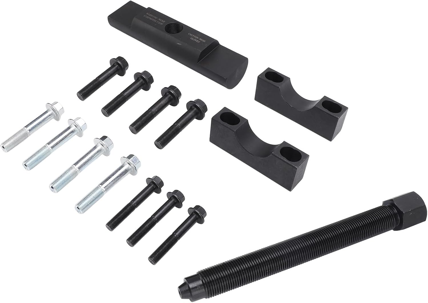 Duty Yoke Puller Tool Set for Trucks - Compatible with Spicer & Meritor, Easy Yoke Bearing Removal, 16-Piece Kit with Storage Box image number 5