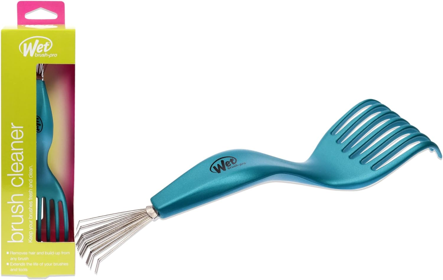 Wet Brush Pro Brush Cleaner - Teal by Wet Brush for Unisex - 1 Pc Cleaner image number 3