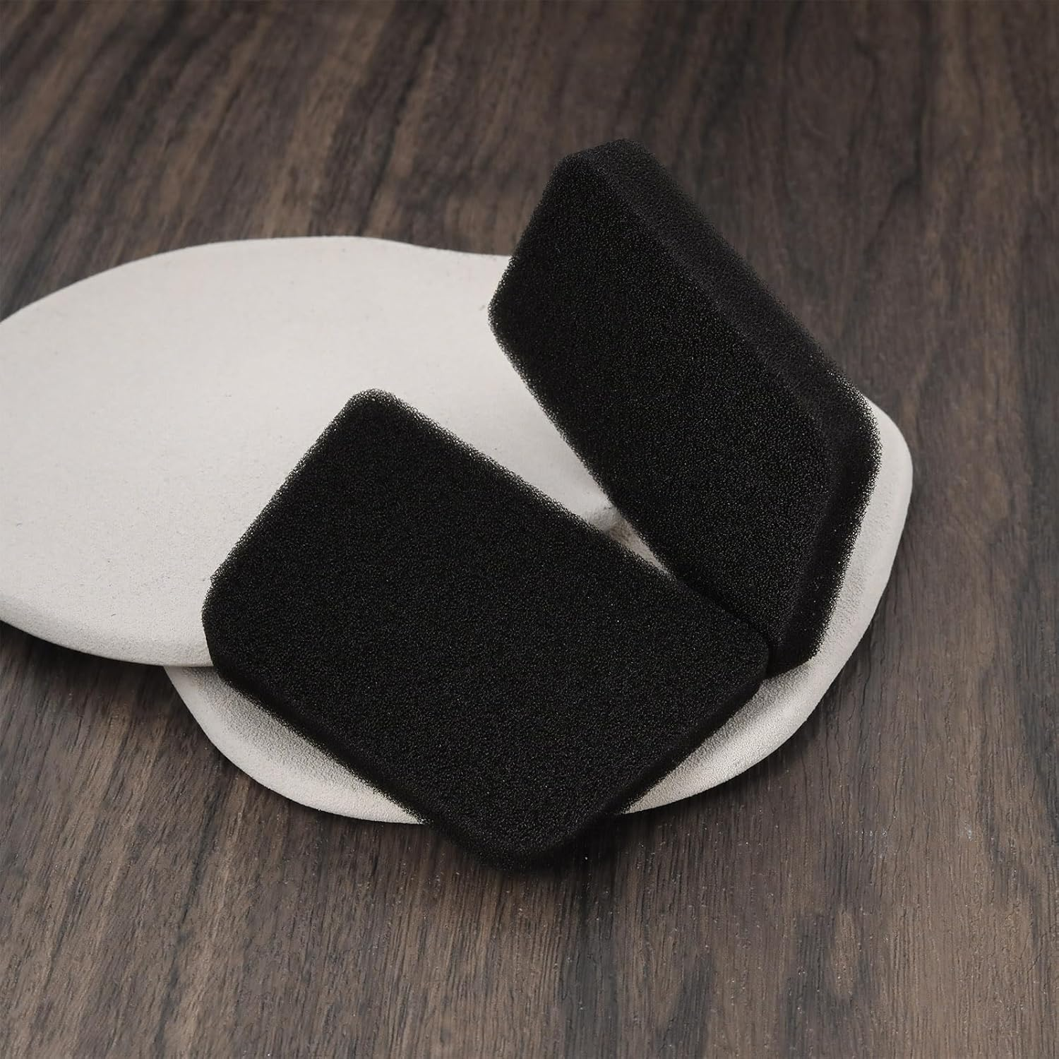 Ecsing 2Pcs Air Cleaner Element Filter for EM2650LH, Part 443171-4 Compatible with Makita image number 1