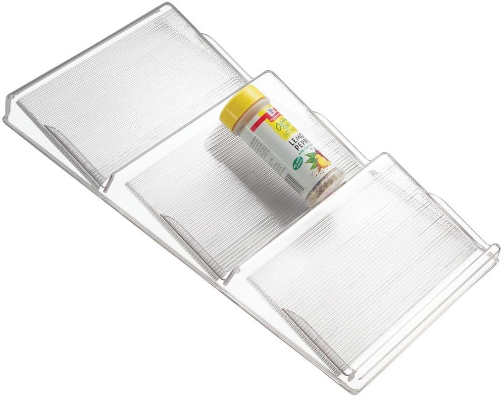Interdesign Linus Spice Rack, Drawer Organizer for Kitchen Storage - Clear image number 3