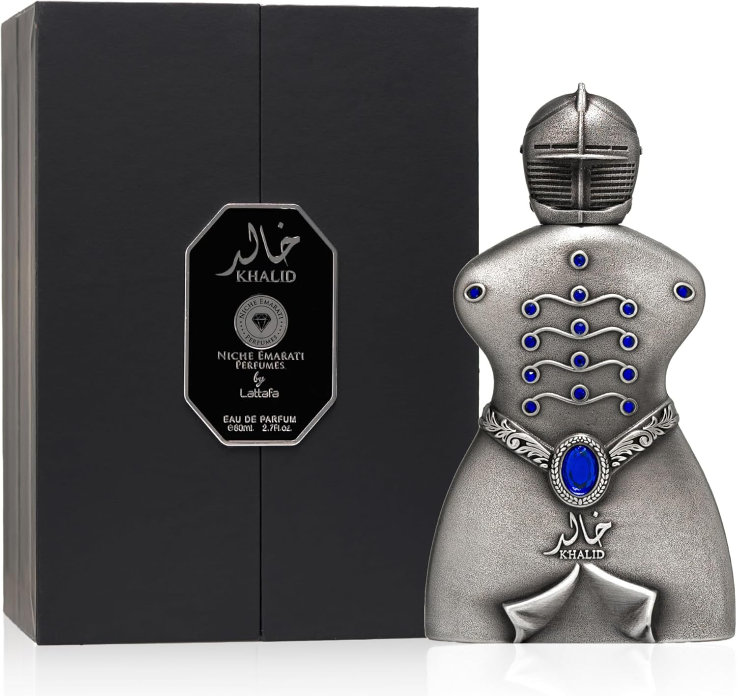 Lattafa Niche Emarati Khalid 80Ml EDP (Metal Bottle) image number 2
