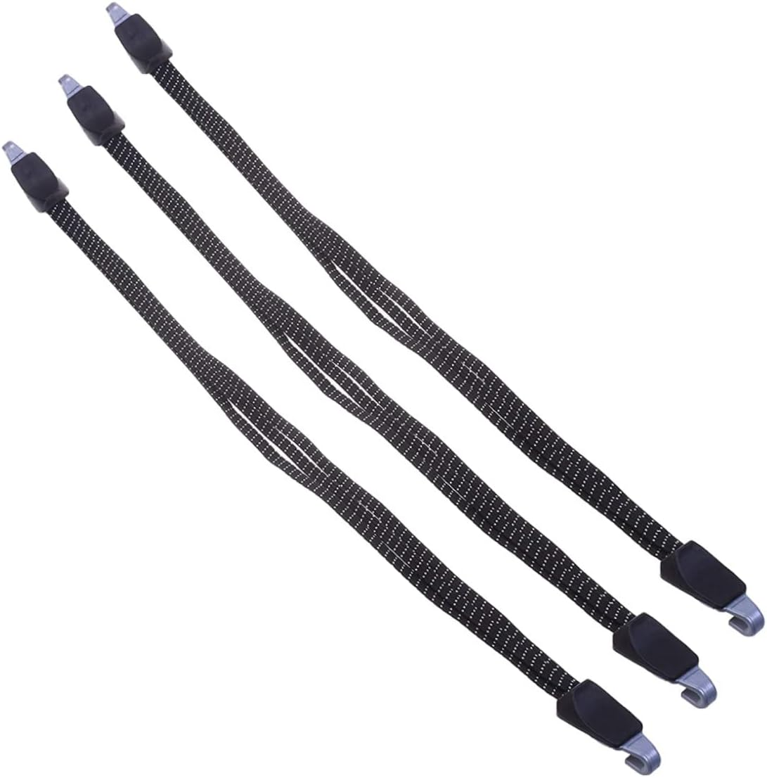 OSALADI 6Pcs Elastic Luggage Straps Rubber Rope for Camping Bike Luggage Strap Elastic Fastening Belt for Travel and Cargo image number 5