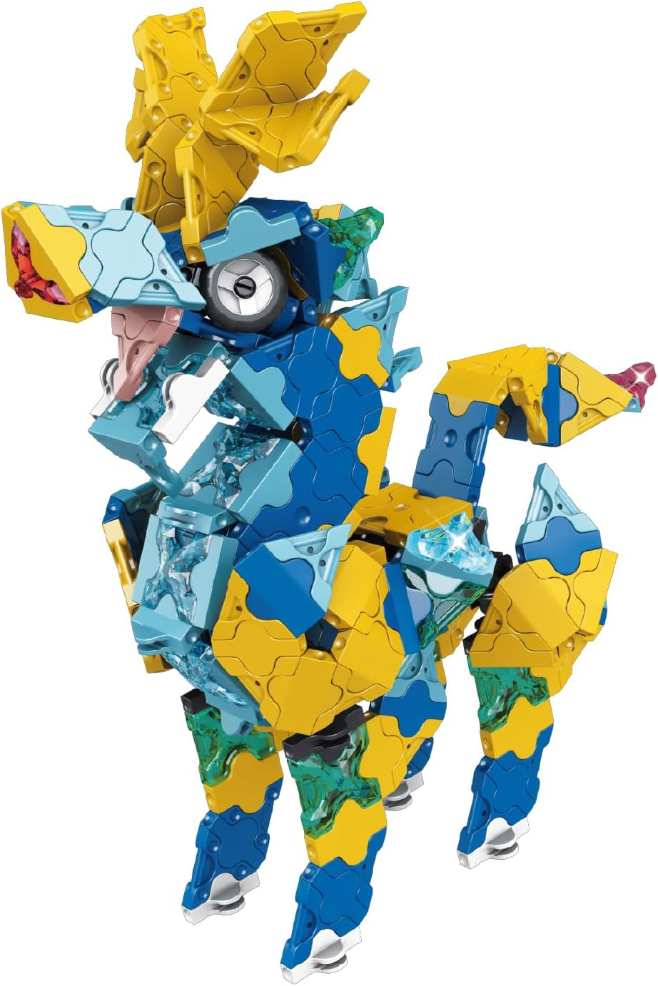 Yoshiritsu Laq Mystical Beast Jewel Blue Dragon (360 Pcs + SP38 Pcs) L009463 image number 4