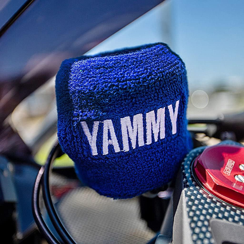 Brake Fluid Reservoir Cover Sock for Motorcycles, Sporbikes and Gifts by Moto Loot (Yammy)
