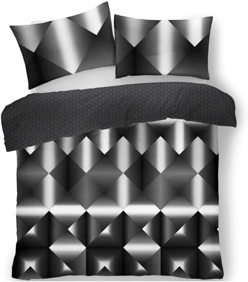 GC GAVENO CAVAILIA Premium 3D Forest Duvet Cover, Soft & Cosy Wildlife Luxury Bedding Animal Quilt Set, Triangle, Single image number 3