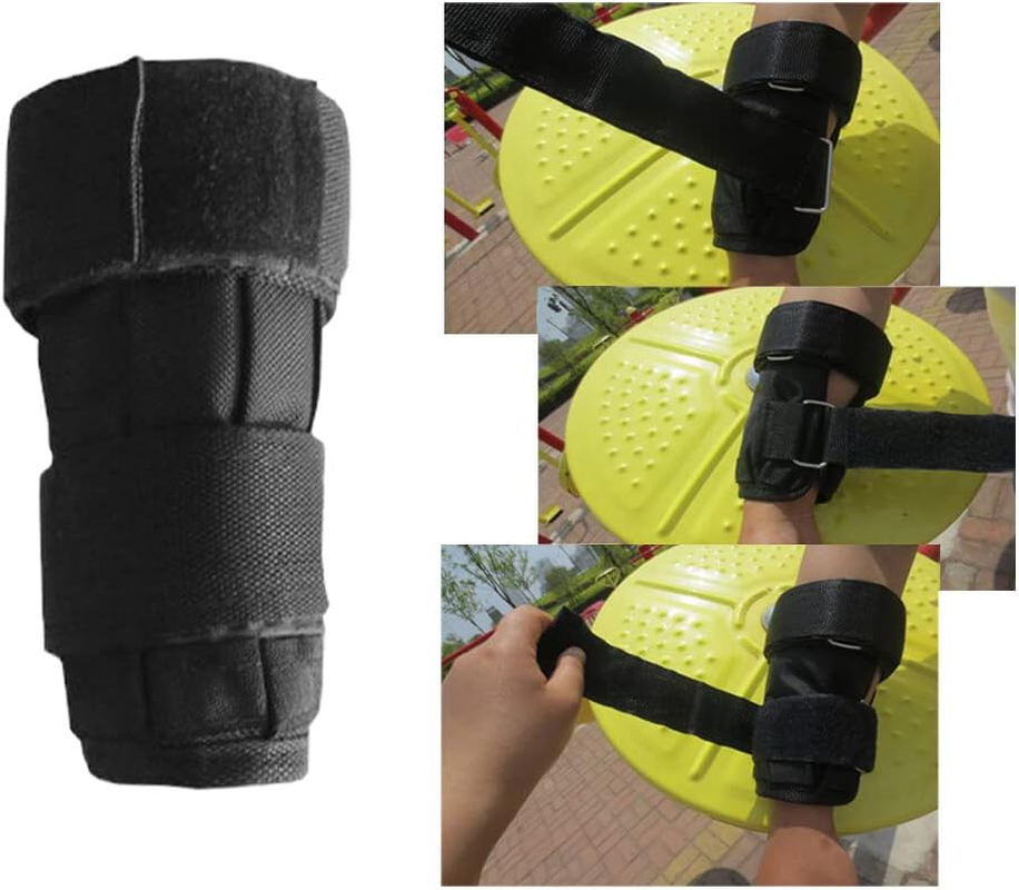 Tignapoo 2 Packs Max Loading 5/10Kg Adjustable Wrist Weighted Oxford Ankle Weighted Exercise Weight Loading Wraps Strength Training (Empty) image number 4