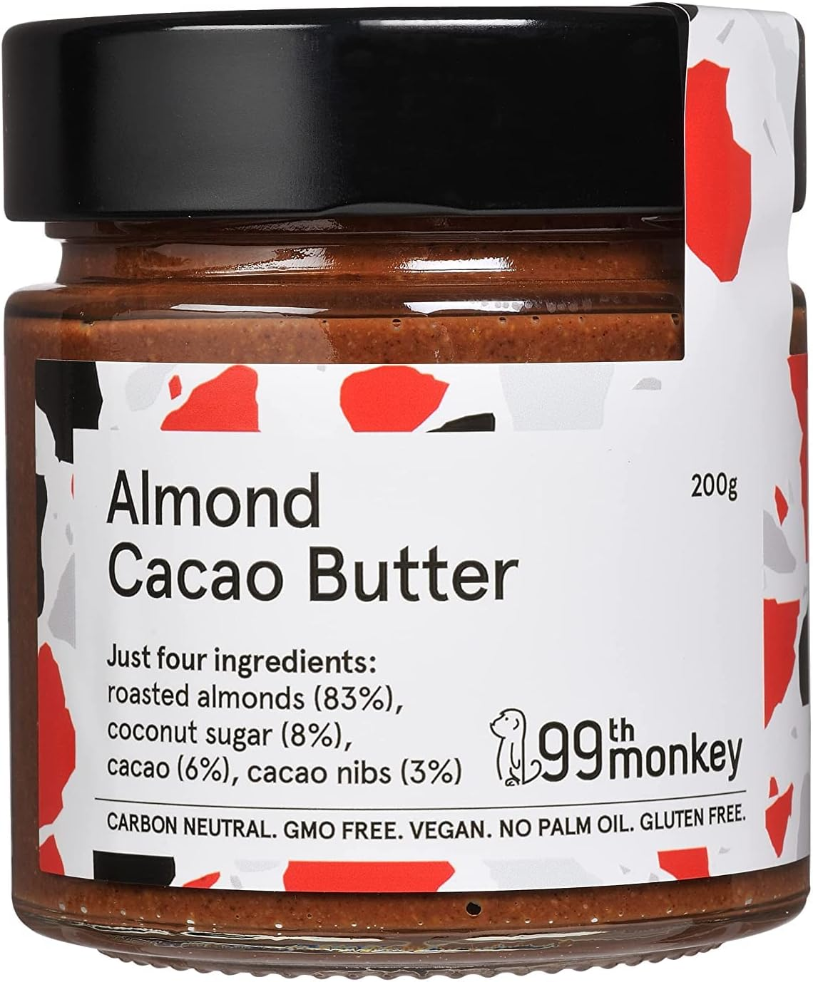 99Th Monkey Almond, Brazil, Cashew Butter Spread 200 G