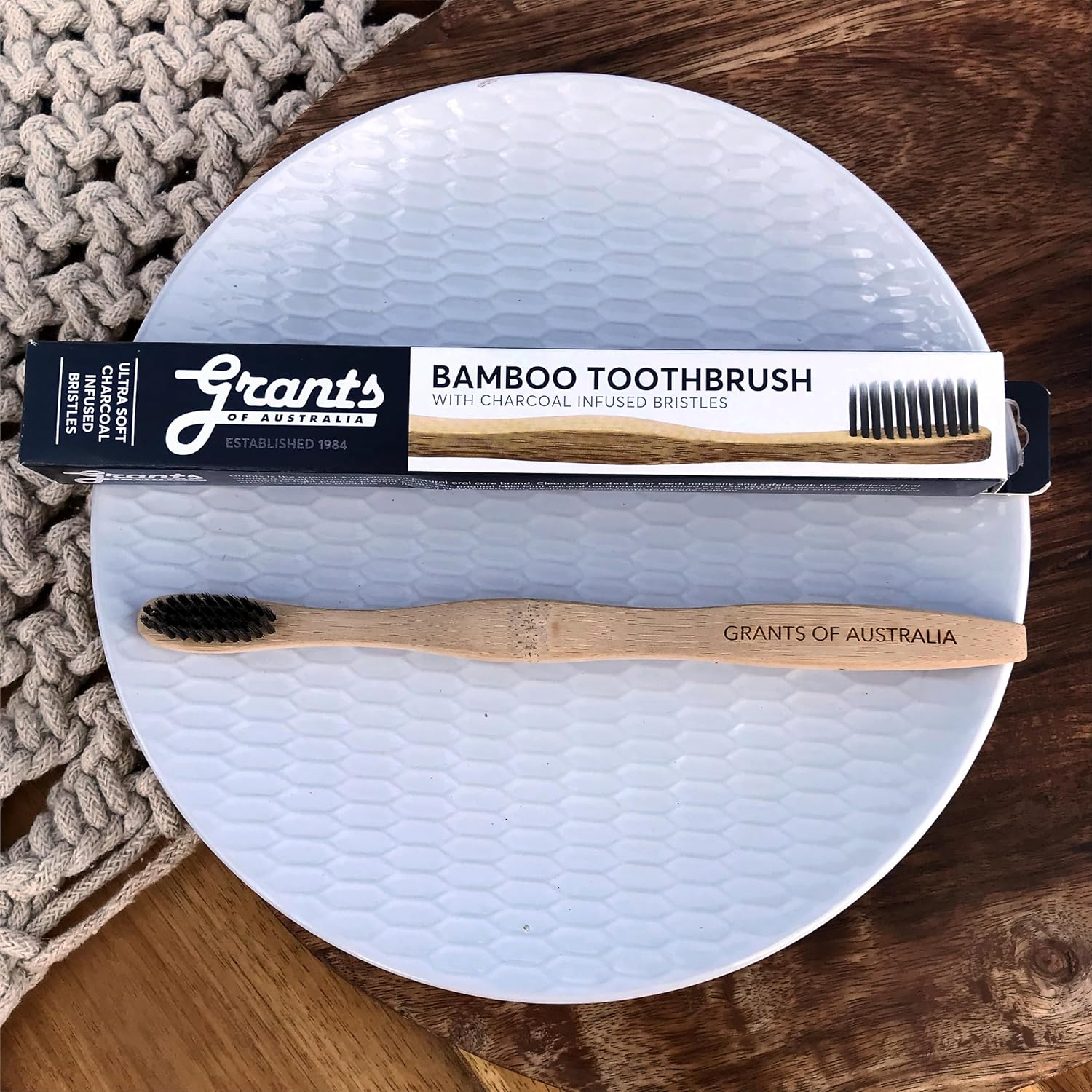 Grants Bamboo Charcoal Toothbrush Adult image number 1