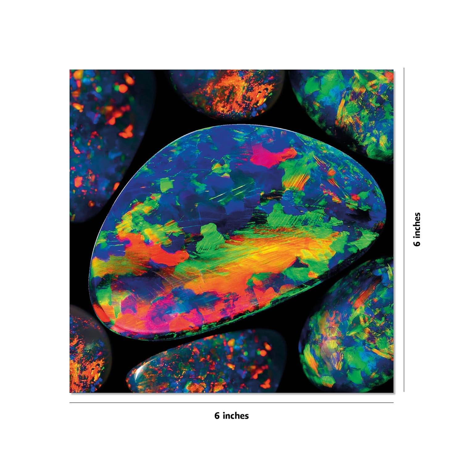 Origami Paper 200 Sheets Birthstones 6" (15 Cm): Photographic Designs from Nature: High-Quality Double Sided Origami Sheets Printed with 12 Different Designs (Instructions for 6 Projects Included) image number 2