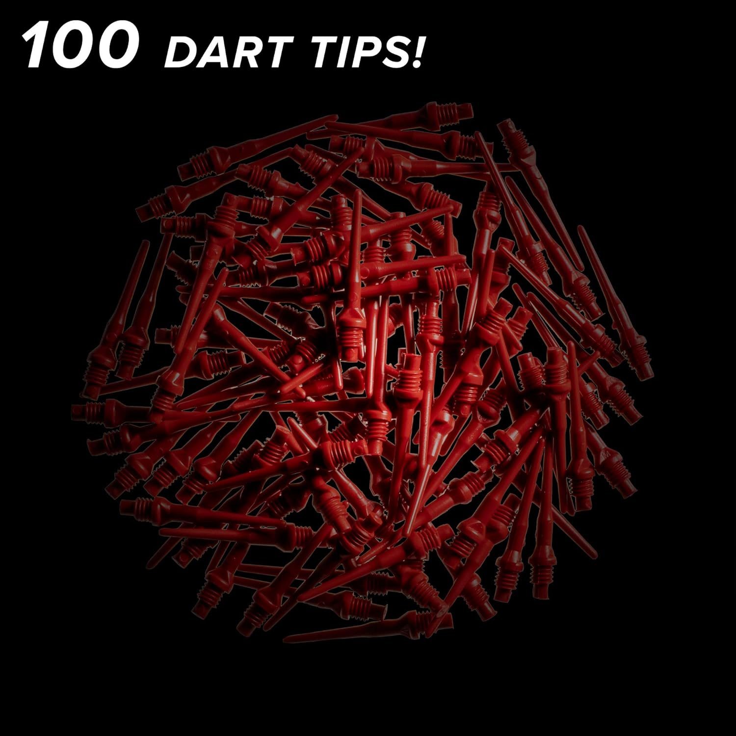 Viper Dart Accessory: Tufflex II 2BA Thread Soft Tip Dart Points (100 and 500 Packs)