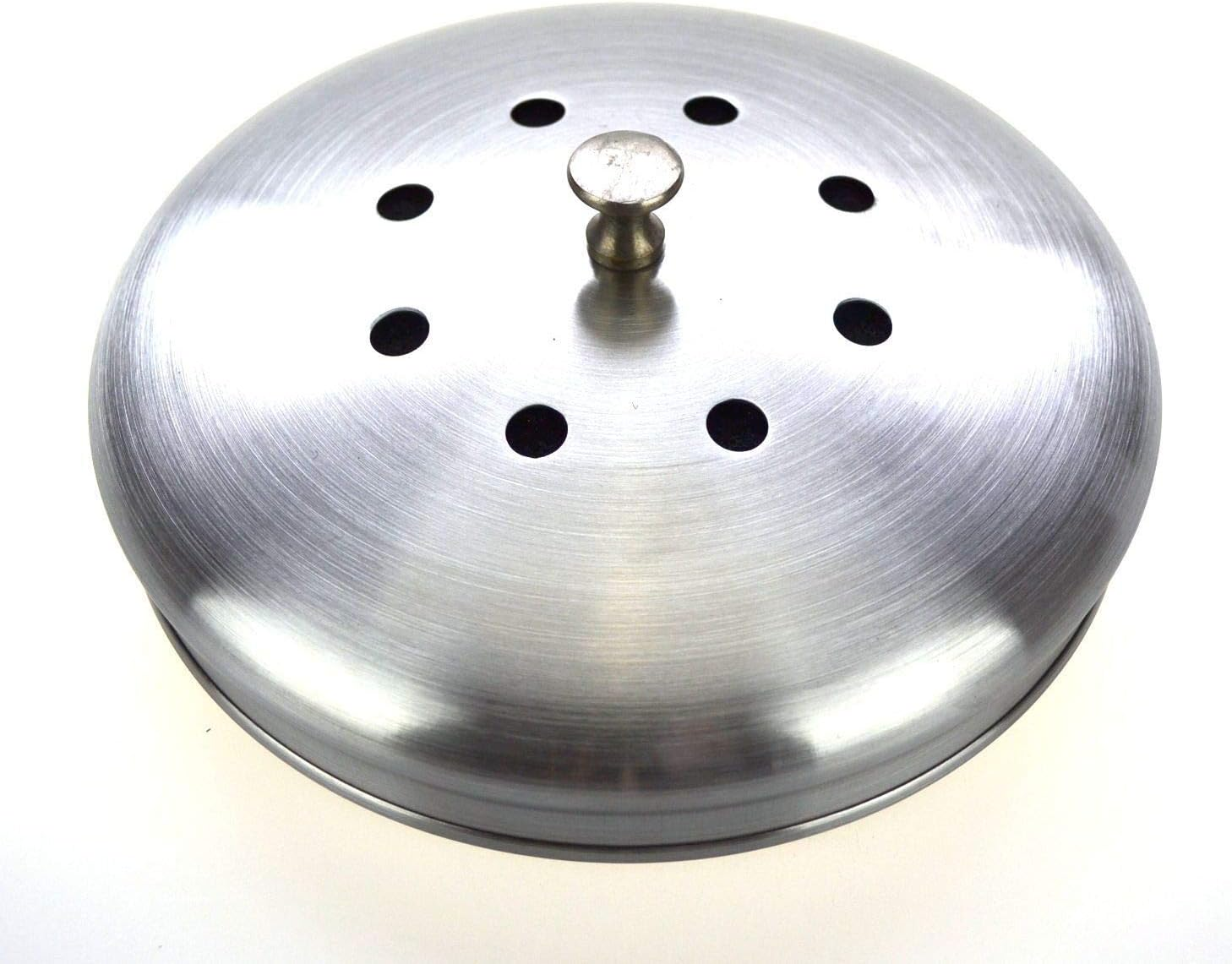 Avanti Stainless Steel Compost Bin, 5 Litre Capacity, Black Silver