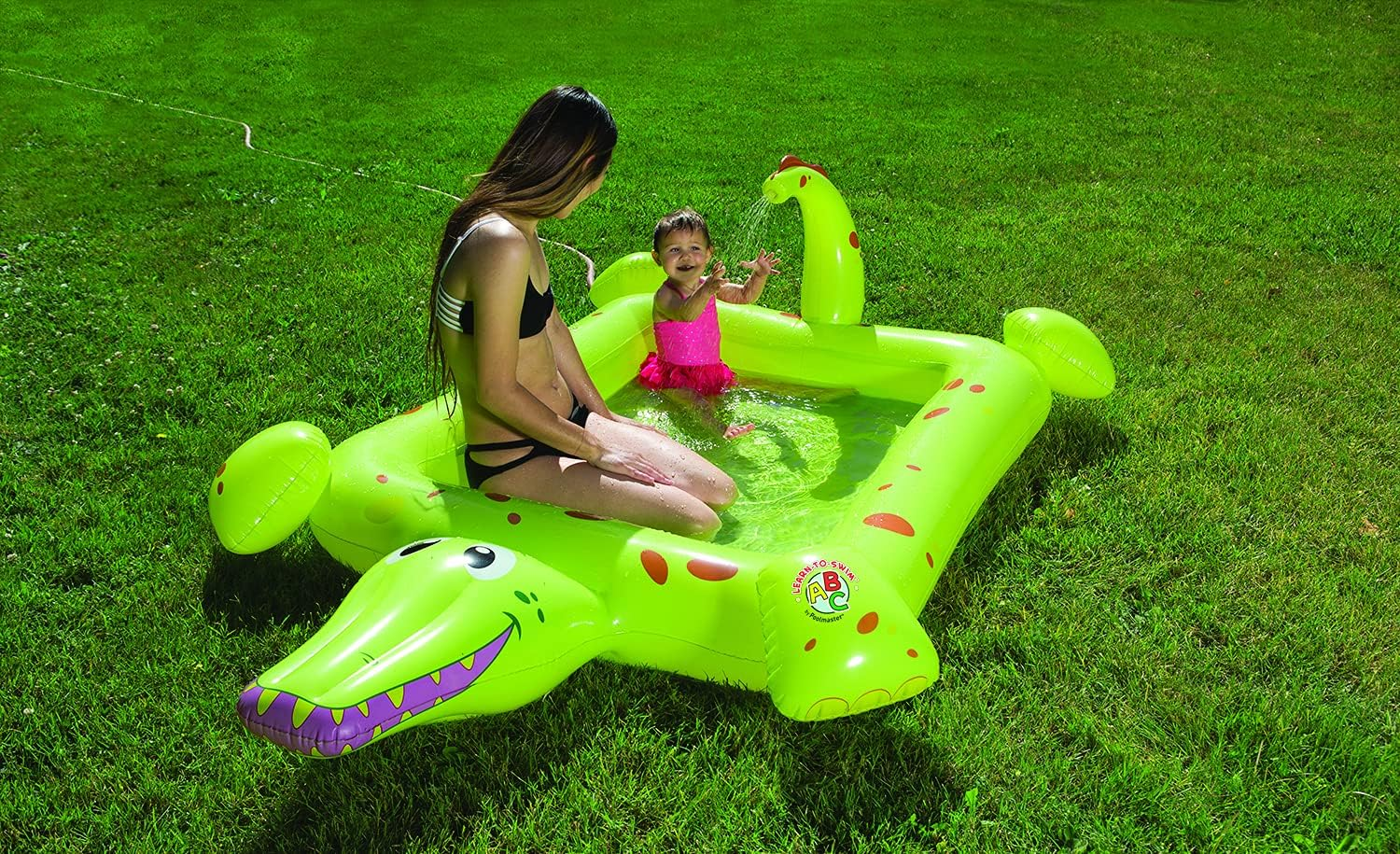 Poolmaster Crocodile Spray Swimming Pool image number 1